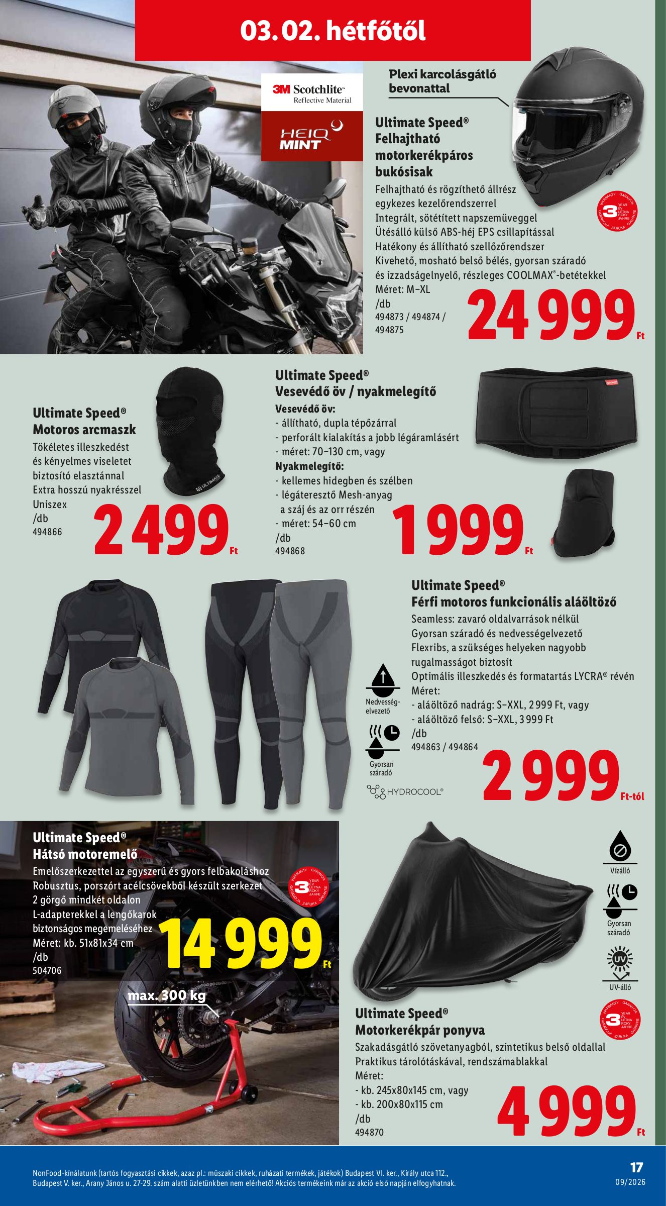 lidl - Lidl - Nonfood akciós újság, érvényes 2026.02.26. - 2026.03.04. - page: 17