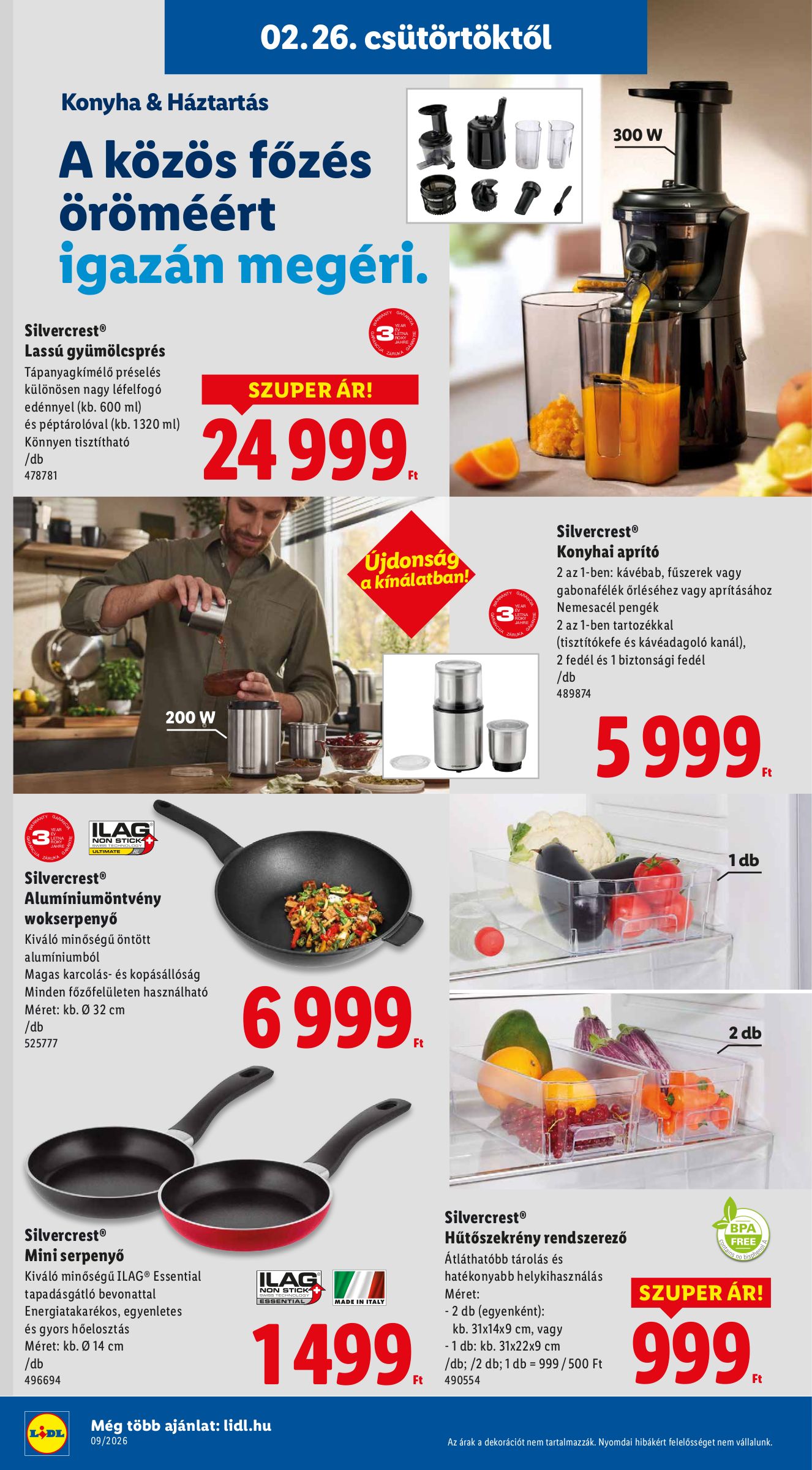 lidl - Lidl - Nonfood akciós újság, érvényes 2026.02.26. - 2026.03.04. - page: 10