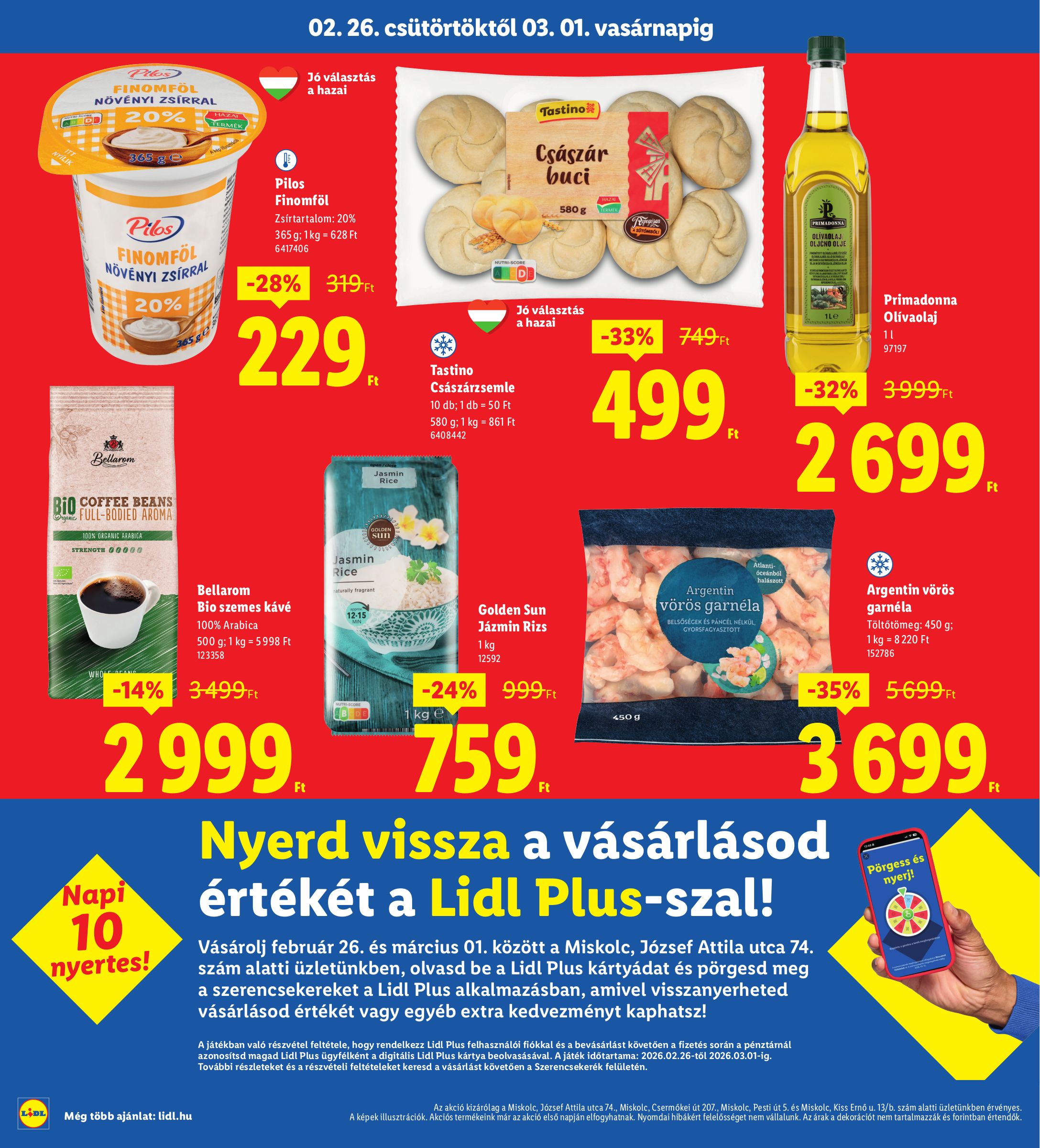 lidl - Lidl - Miskolc akciós újság, érvényes 2026.02.26. - 2026.03.01. - page: 6