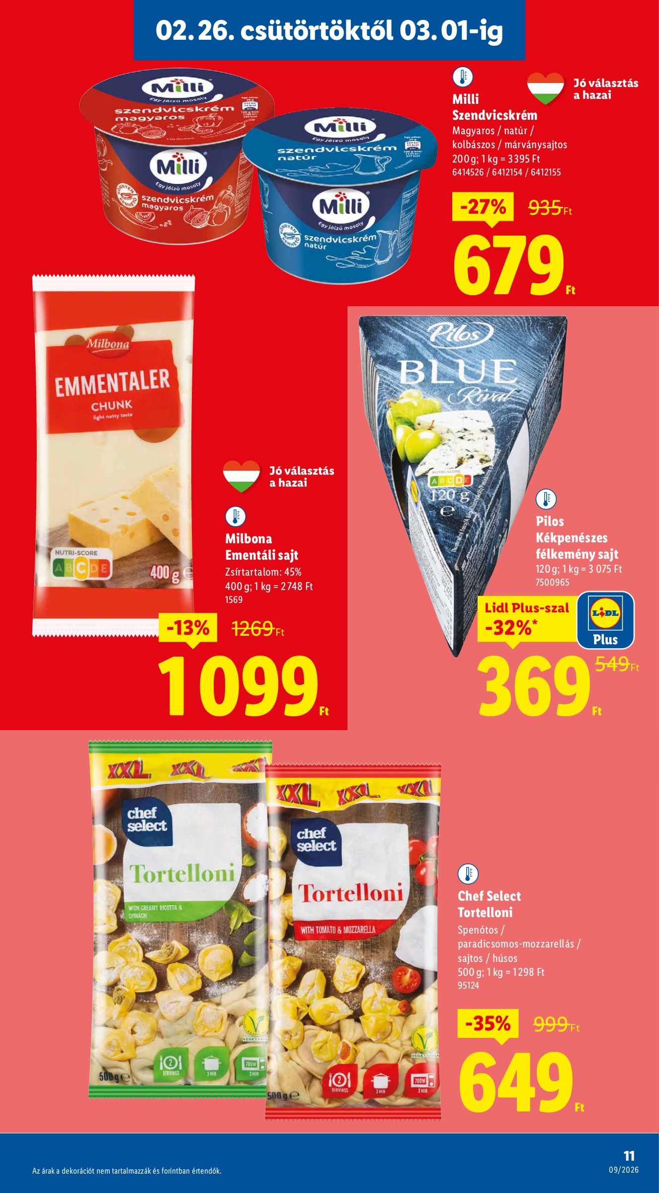 lidl - Lidl akciós újság, érvényes 2026.02.26. - 2026.03.04. - page: 11