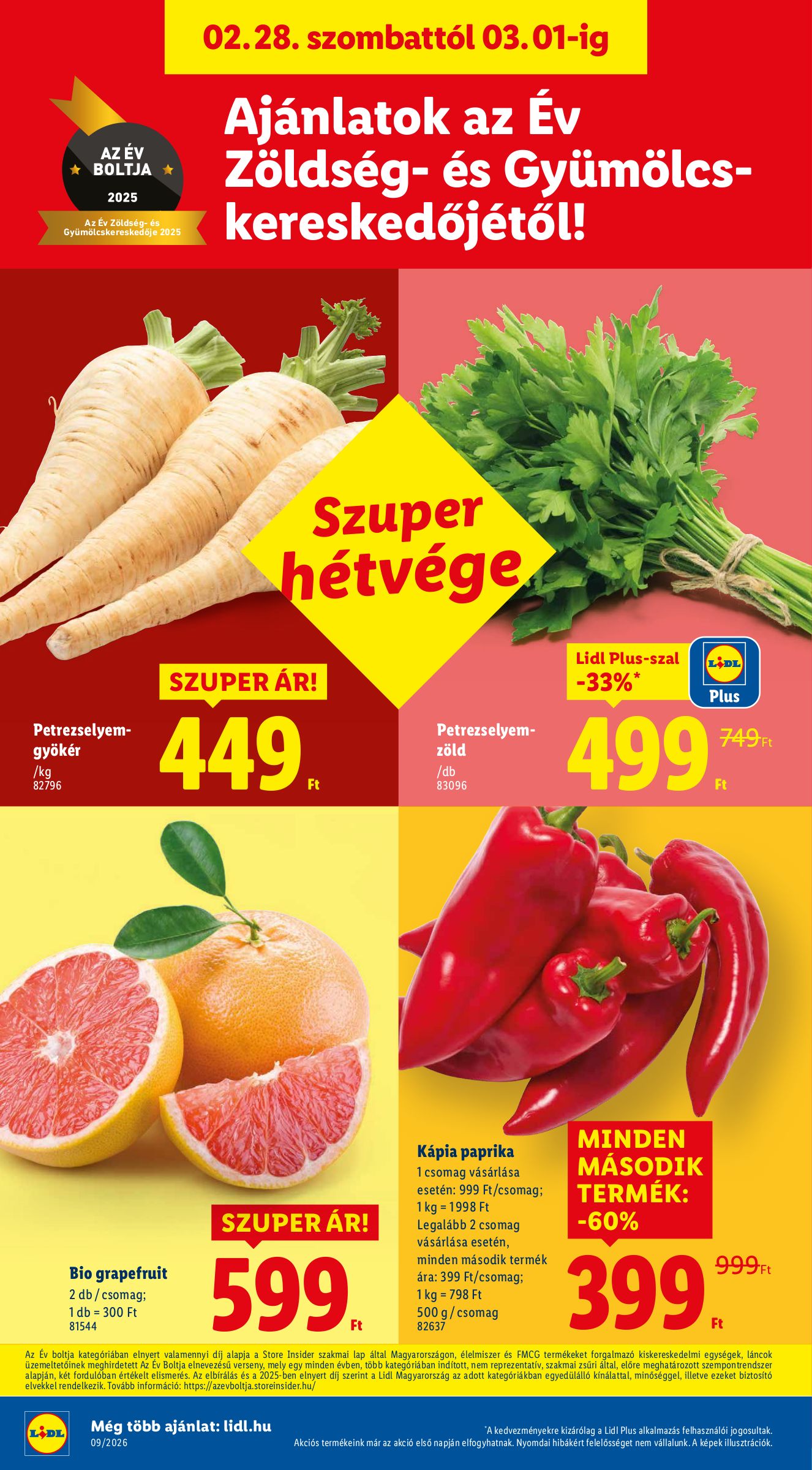 lidl - Lidl akciós újság, érvényes 2026.02.26. - 2026.03.04. - page: 46
