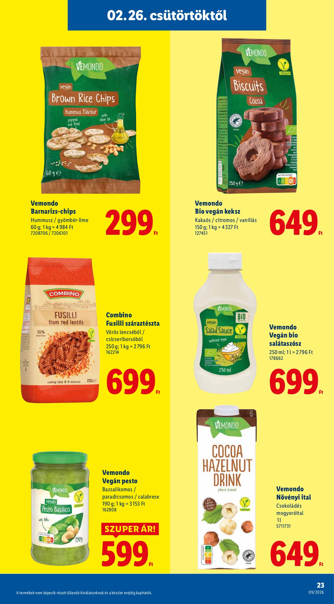 lidl - Lidl akciós újság, érvényes 2026.02.26. - 2026.03.04. - page: 23