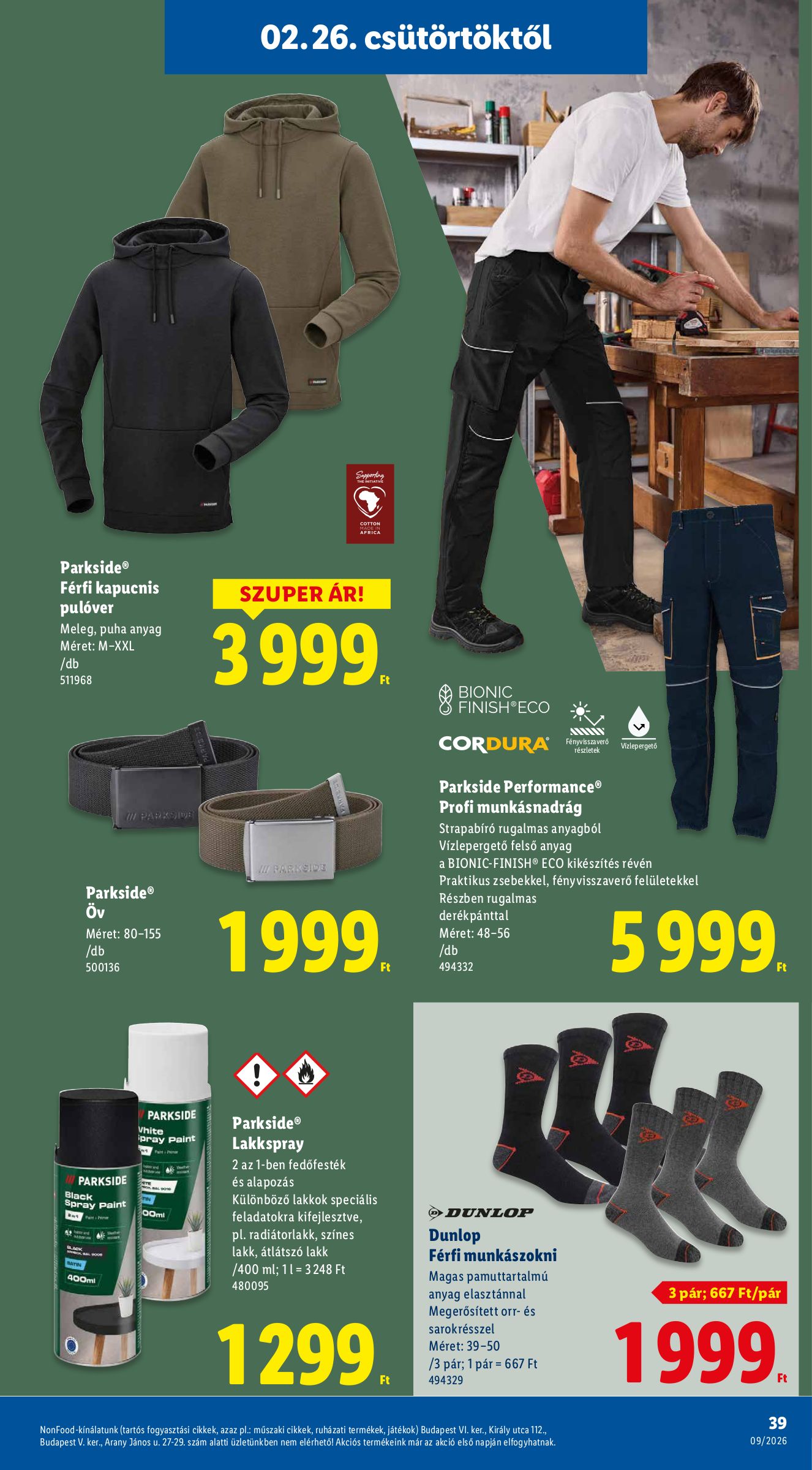 lidl - Lidl akciós újság, érvényes 2026.02.26. - 2026.03.04. - page: 39