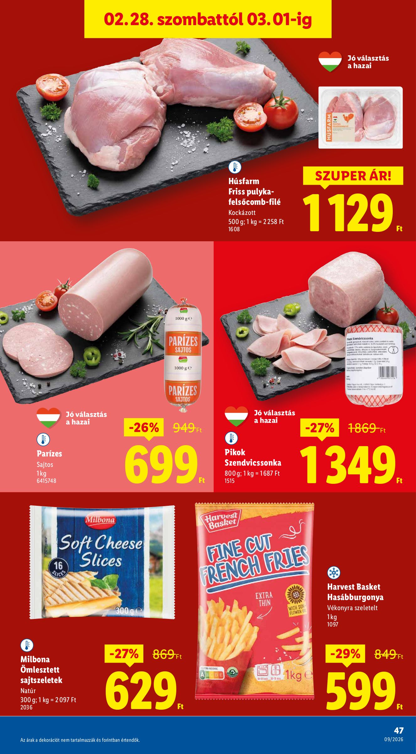 lidl - Lidl akciós újság, érvényes 2026.02.26. - 2026.03.04. - page: 47