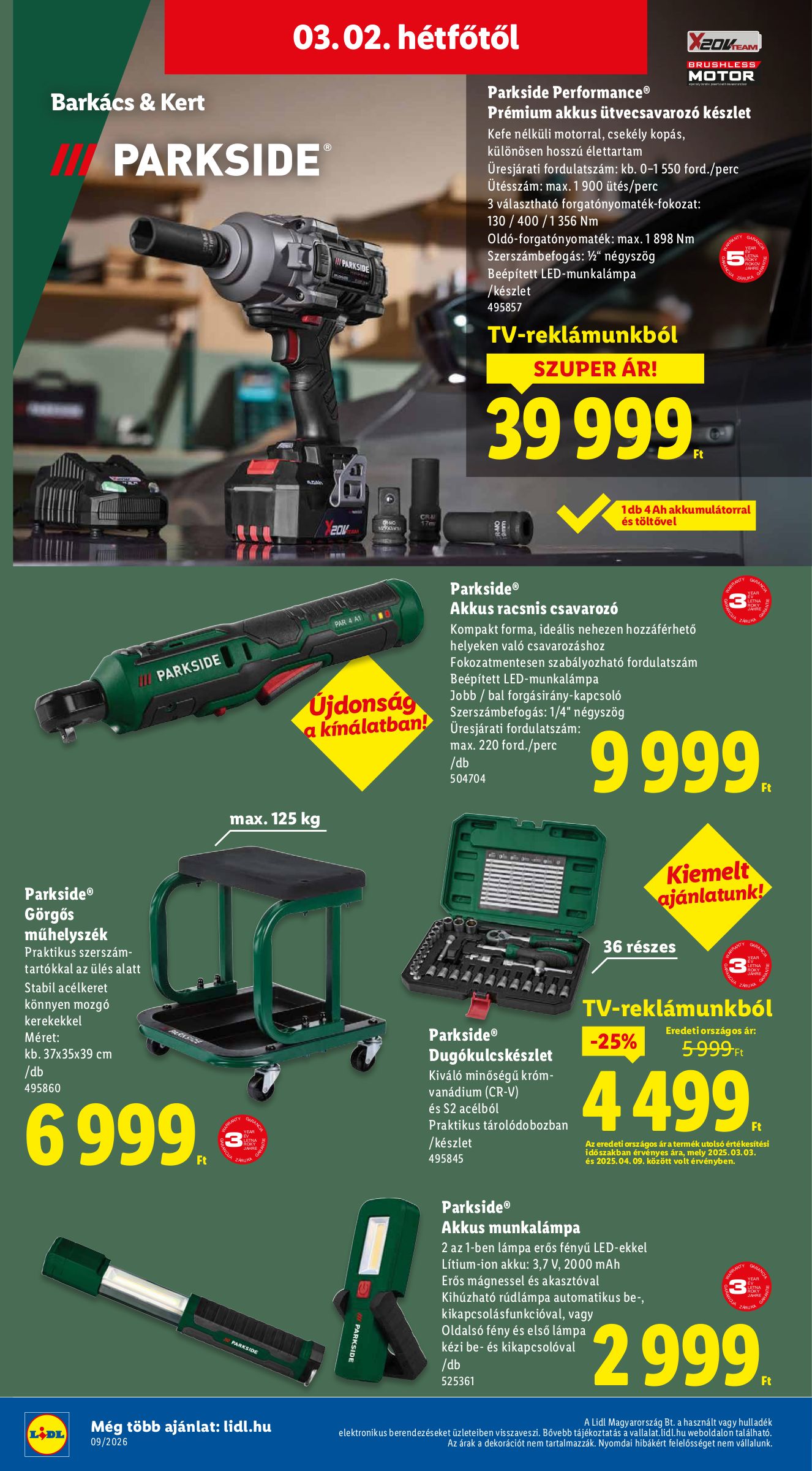 lidl - Lidl akciós újság, érvényes 2026.02.26. - 2026.03.04. - page: 50