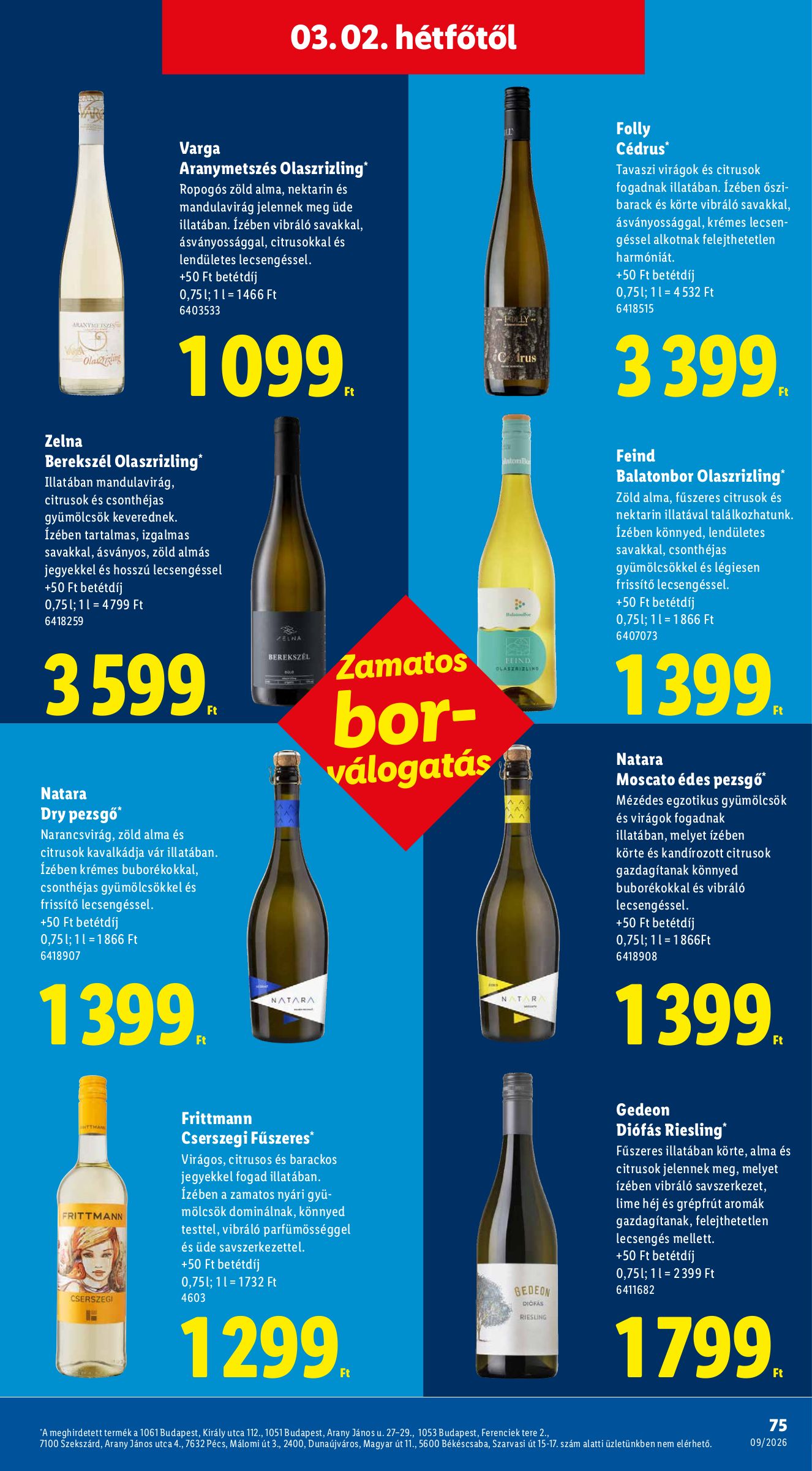 lidl - Lidl akciós újság, érvényes 2026.02.26. - 2026.03.04. - page: 75