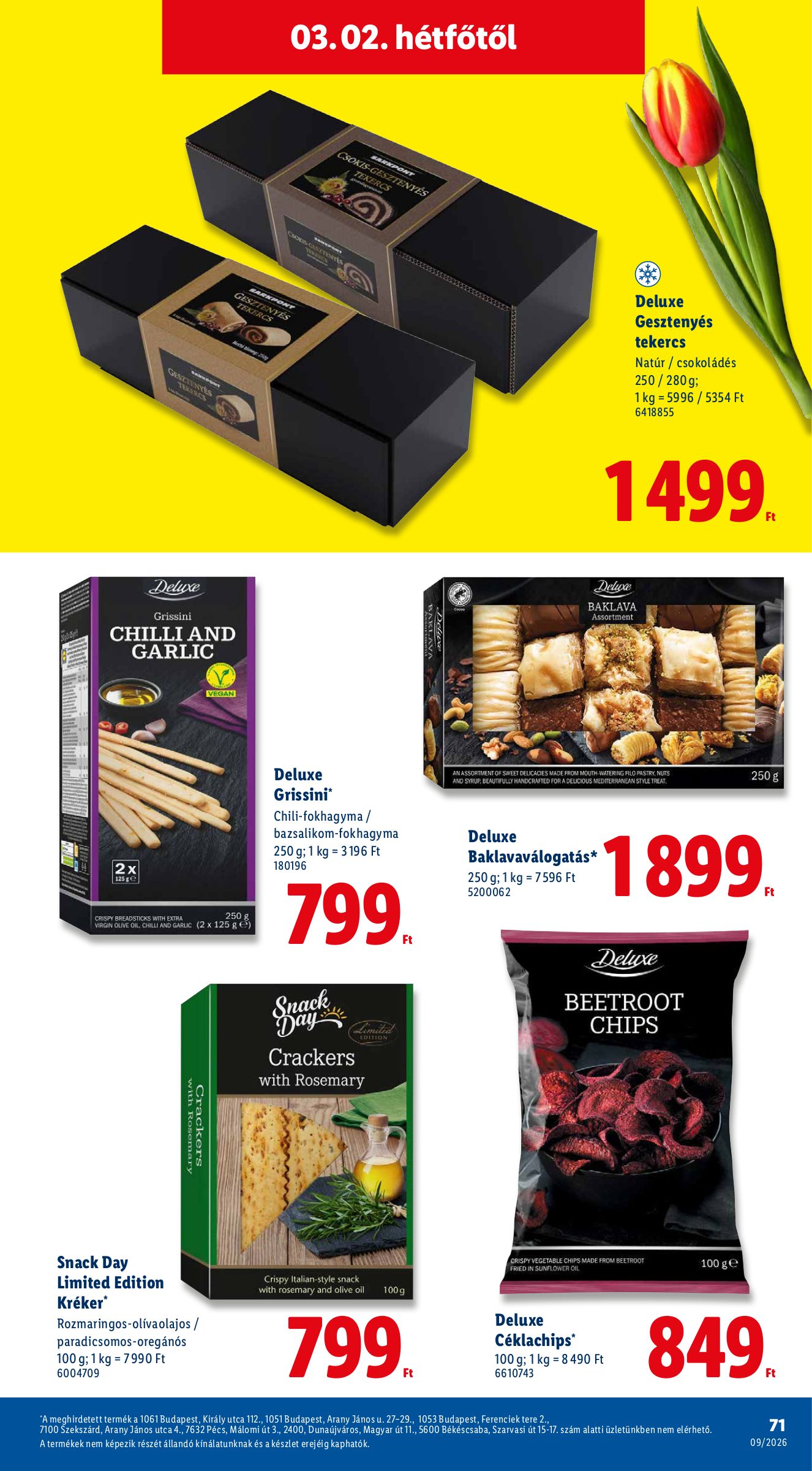 lidl - Lidl akciós újság, érvényes 2026.02.26. - 2026.03.04. - page: 71