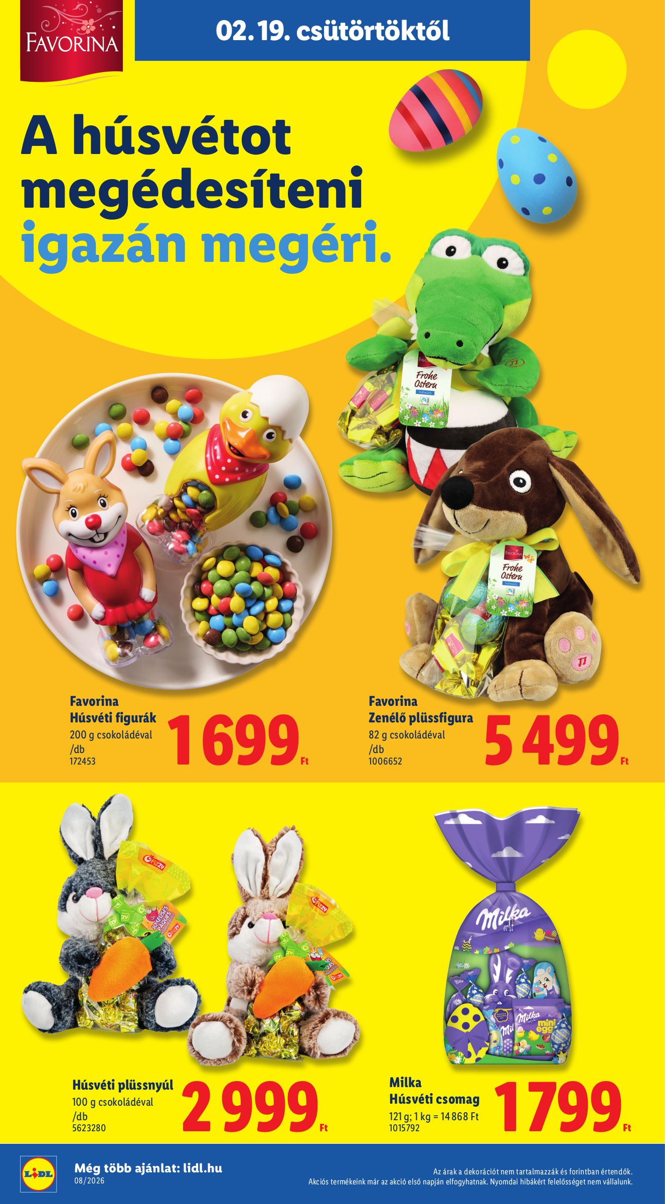 lidl - Lidl - A húsvétot megédesíteni akciós újság, érvényes 2026.02.19. - 2026.03.31. - page: 2