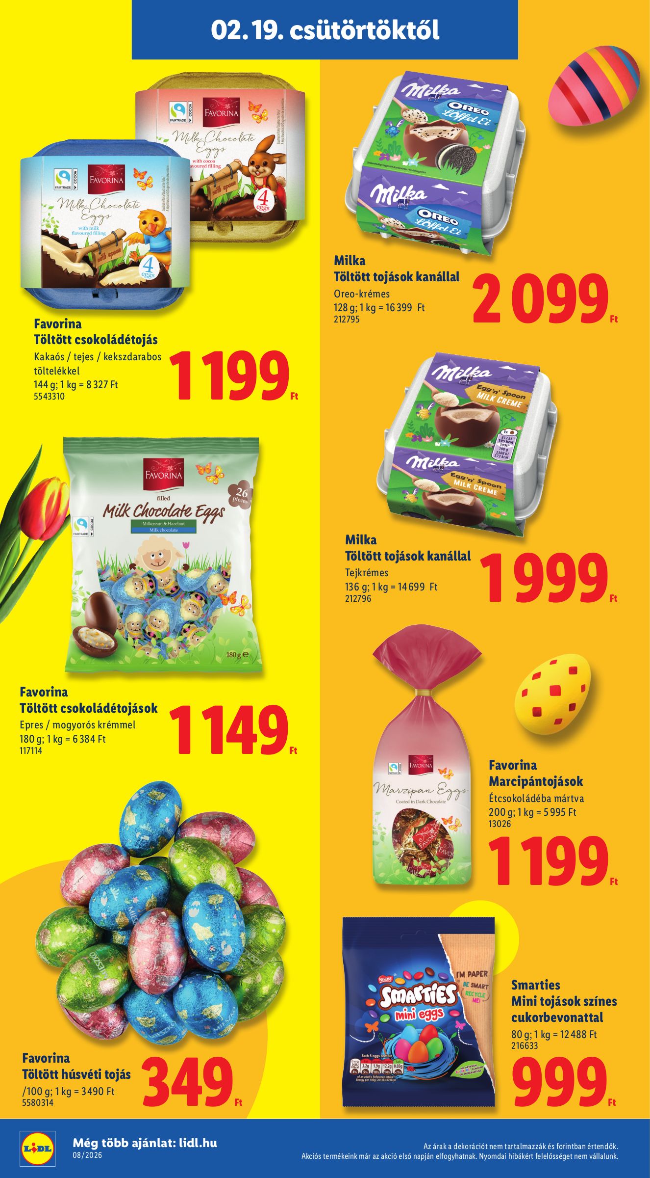 lidl - Lidl - A húsvétot megédesíteni akciós újság, érvényes 2026.02.19. - 2026.03.31. - page: 4