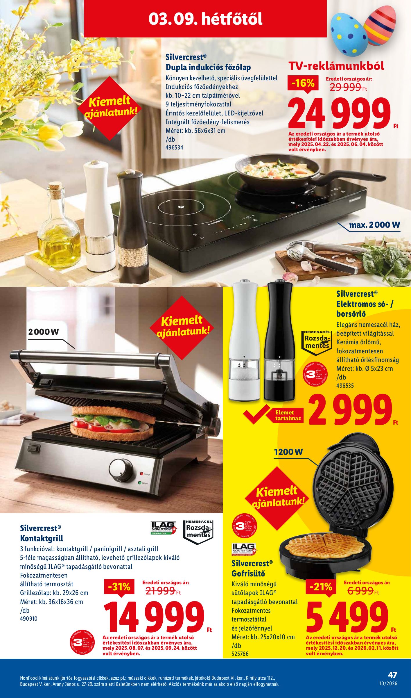 lidl - Lidl akciós újság, érvényes 2026.03.05. - 2026.03.11. - page: 47