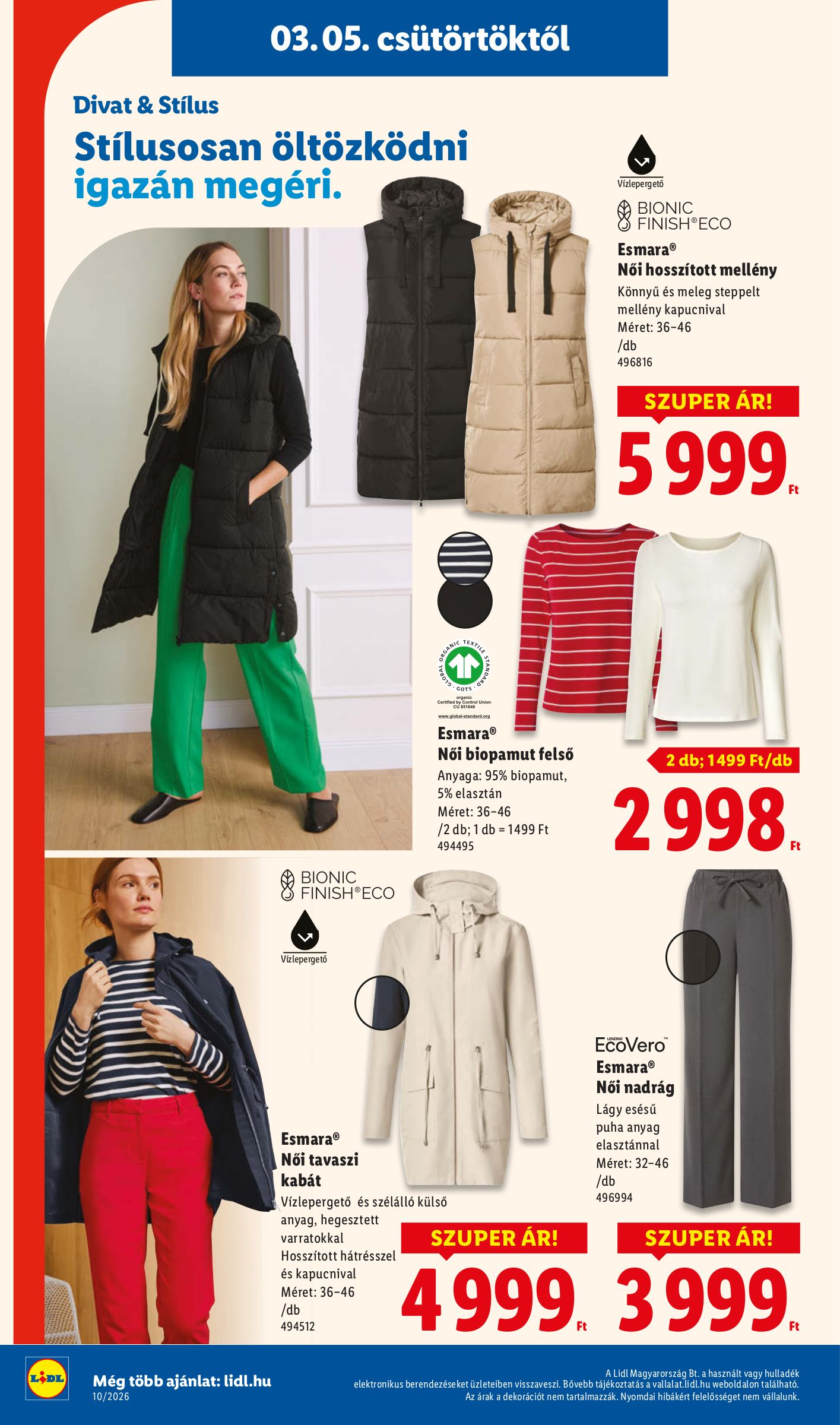 lidl - Lidl akciós újság, érvényes 2026.03.05. - 2026.03.11. - page: 32