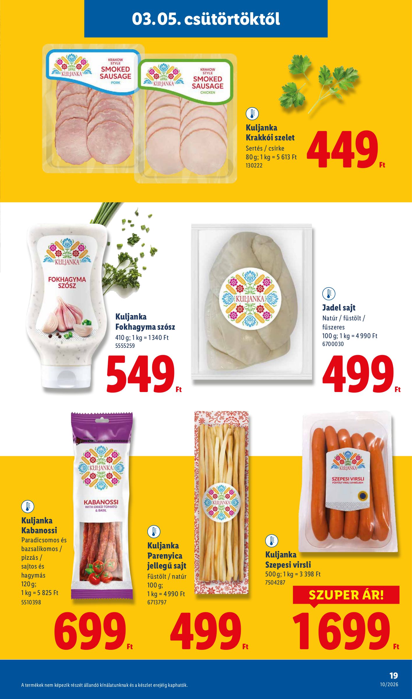 lidl - Lidl akciós újság, érvényes 2026.03.05. - 2026.03.11. - page: 19