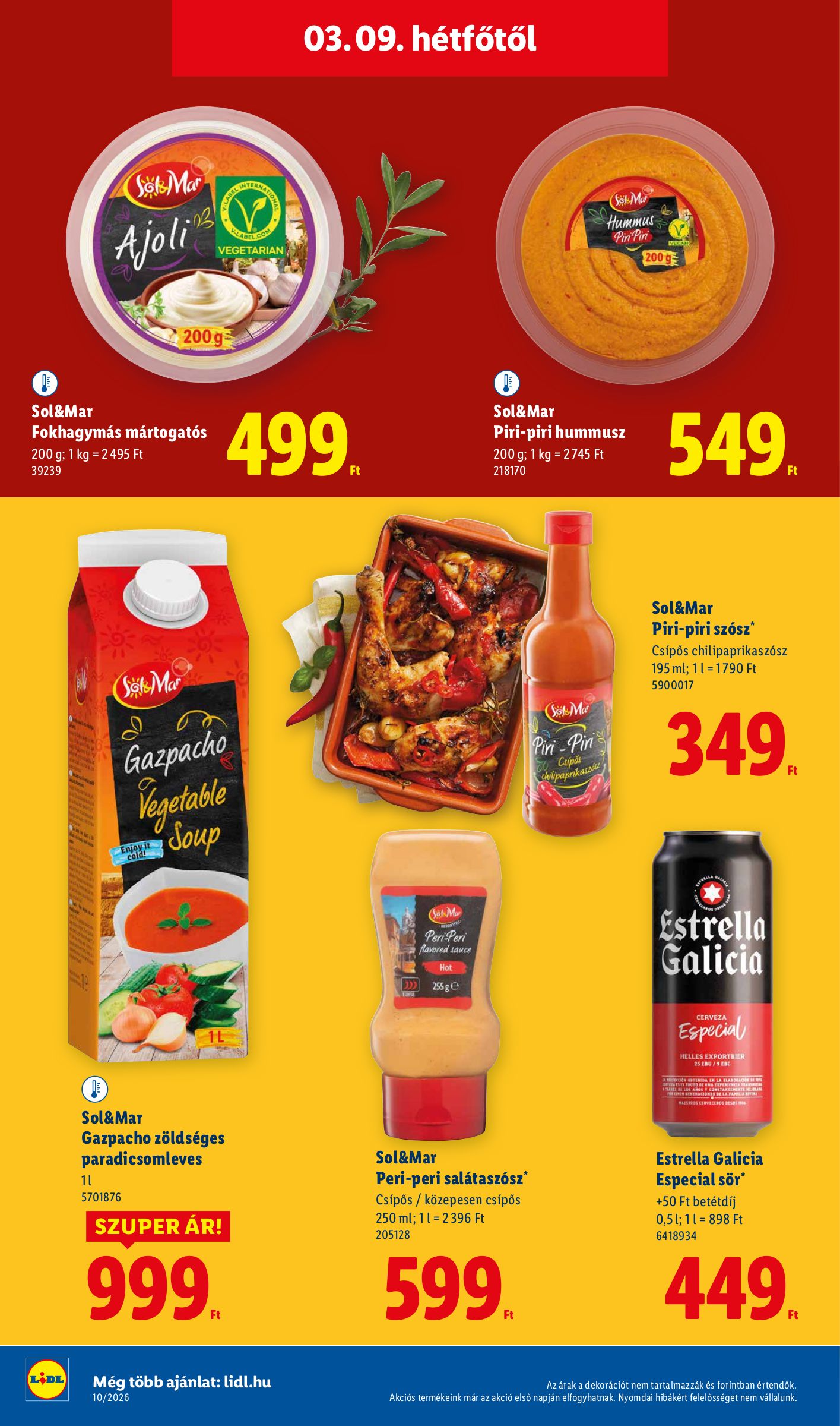 lidl - Lidl akciós újság, érvényes 2026.03.05. - 2026.03.11. - page: 62