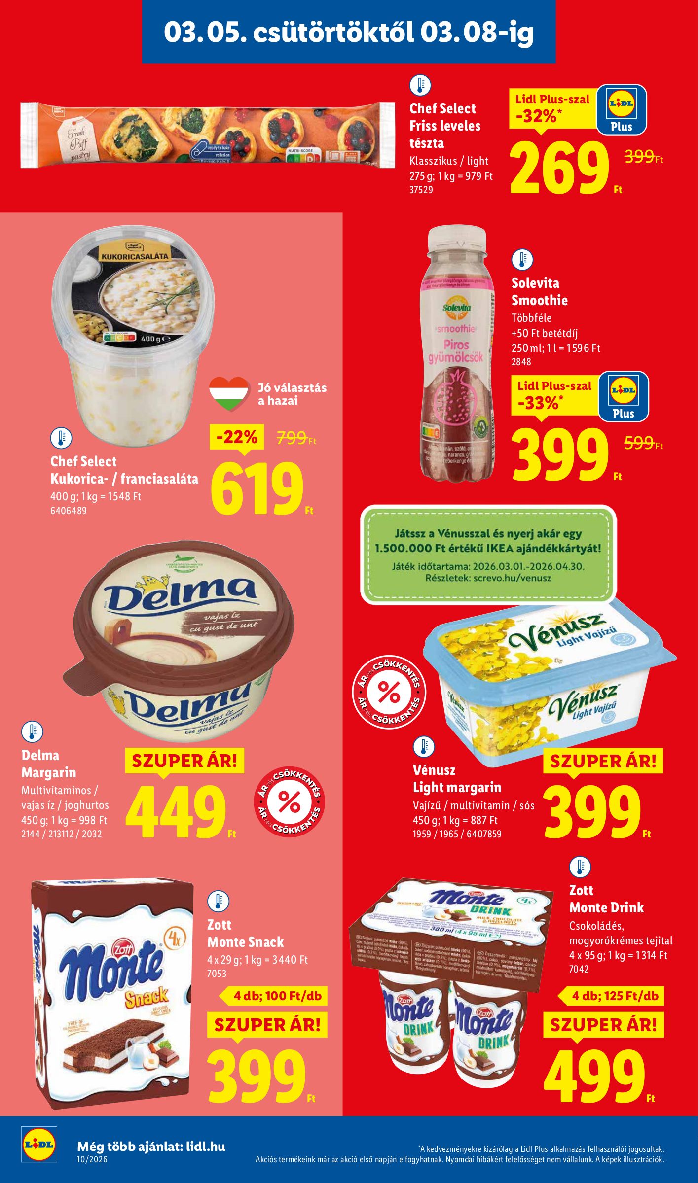 lidl - Lidl akciós újság, érvényes 2026.03.05. - 2026.03.11. - page: 8