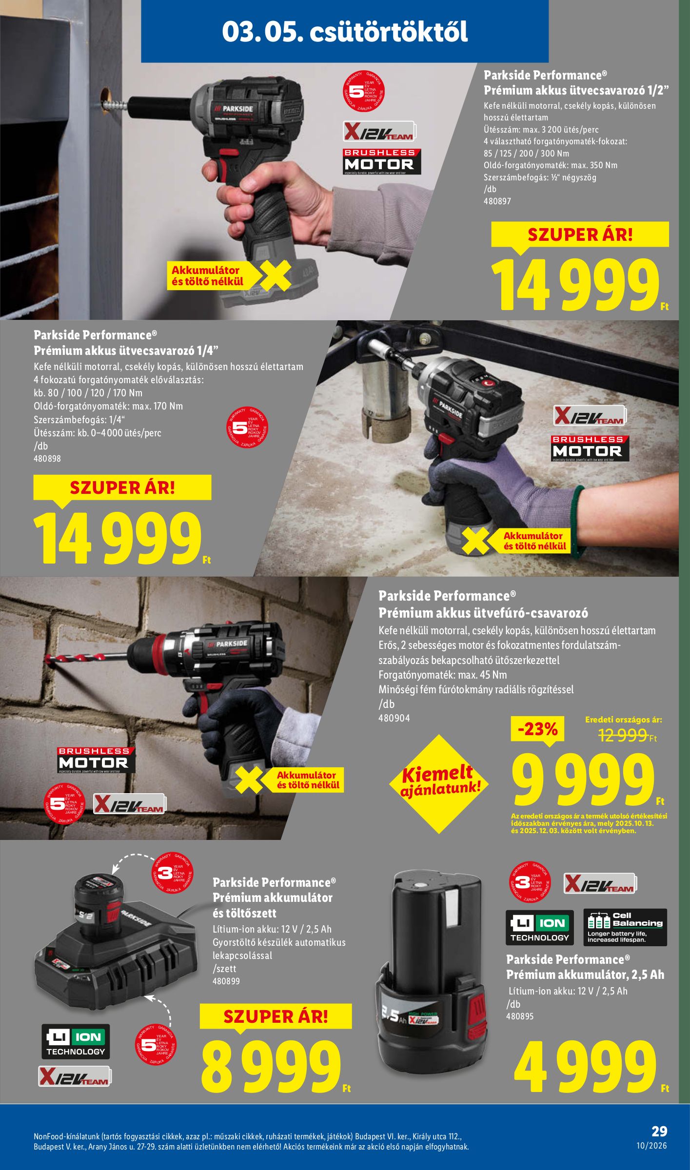 lidl - Lidl akciós újság, érvényes 2026.03.05. - 2026.03.11. - page: 29