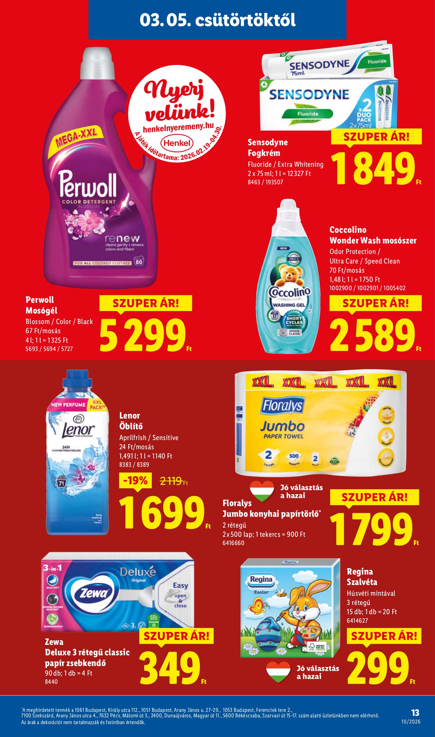 lidl - Lidl akciós újság, érvényes 2026.03.05. - 2026.03.11. - page: 13