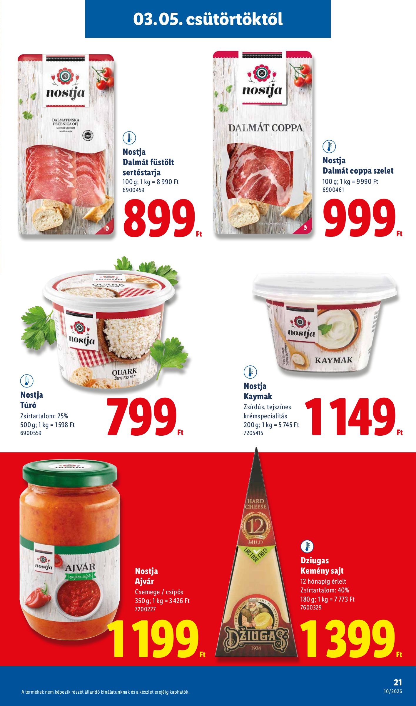 lidl - Lidl akciós újság, érvényes 2026.03.05. - 2026.03.11. - page: 21