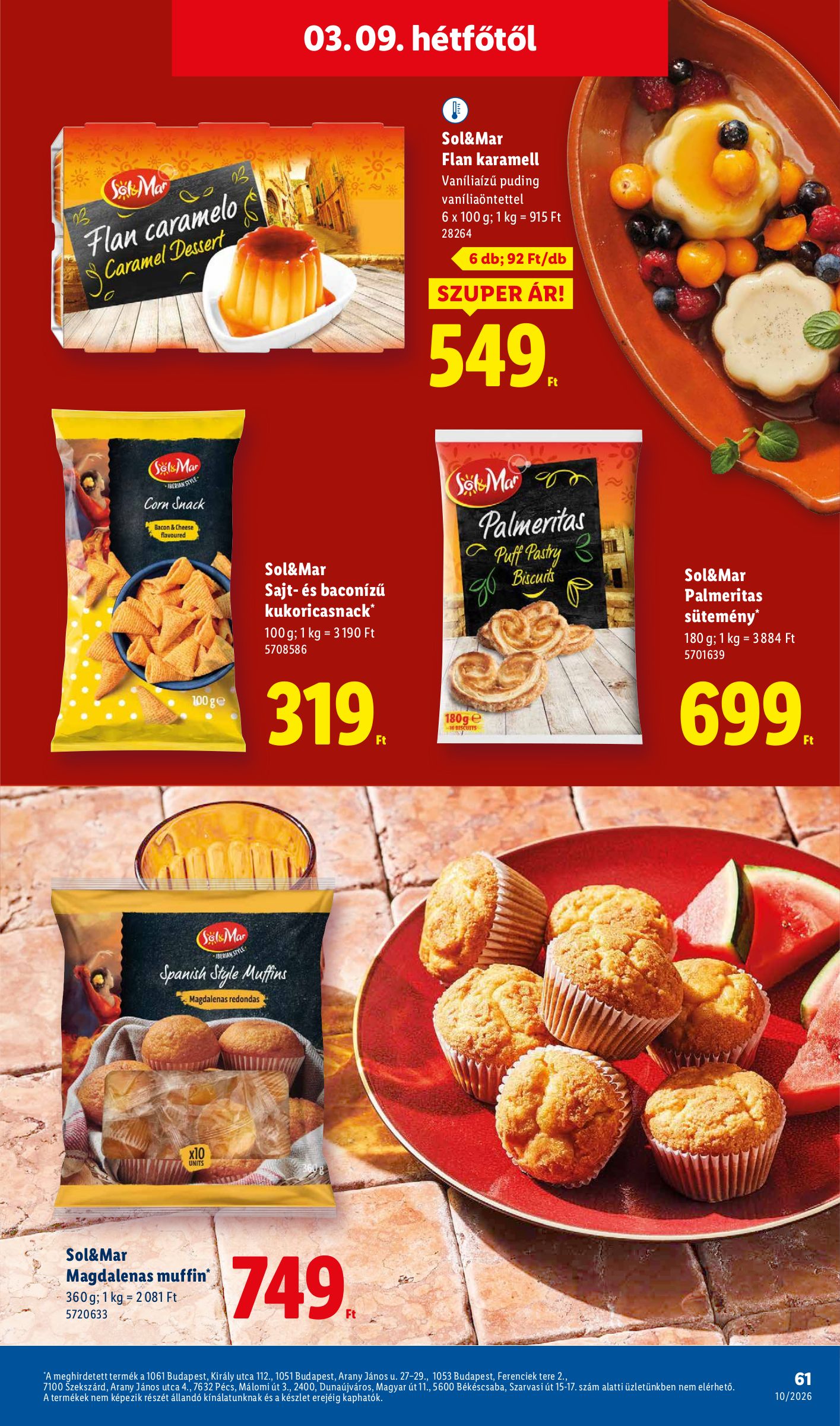 lidl - Lidl akciós újság, érvényes 2026.03.05. - 2026.03.11. - page: 61