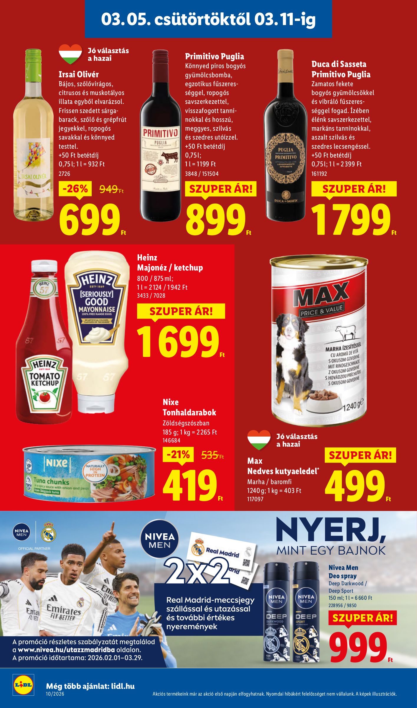 lidl - Lidl akciós újság, érvényes 2026.03.05. - 2026.03.11. - page: 12