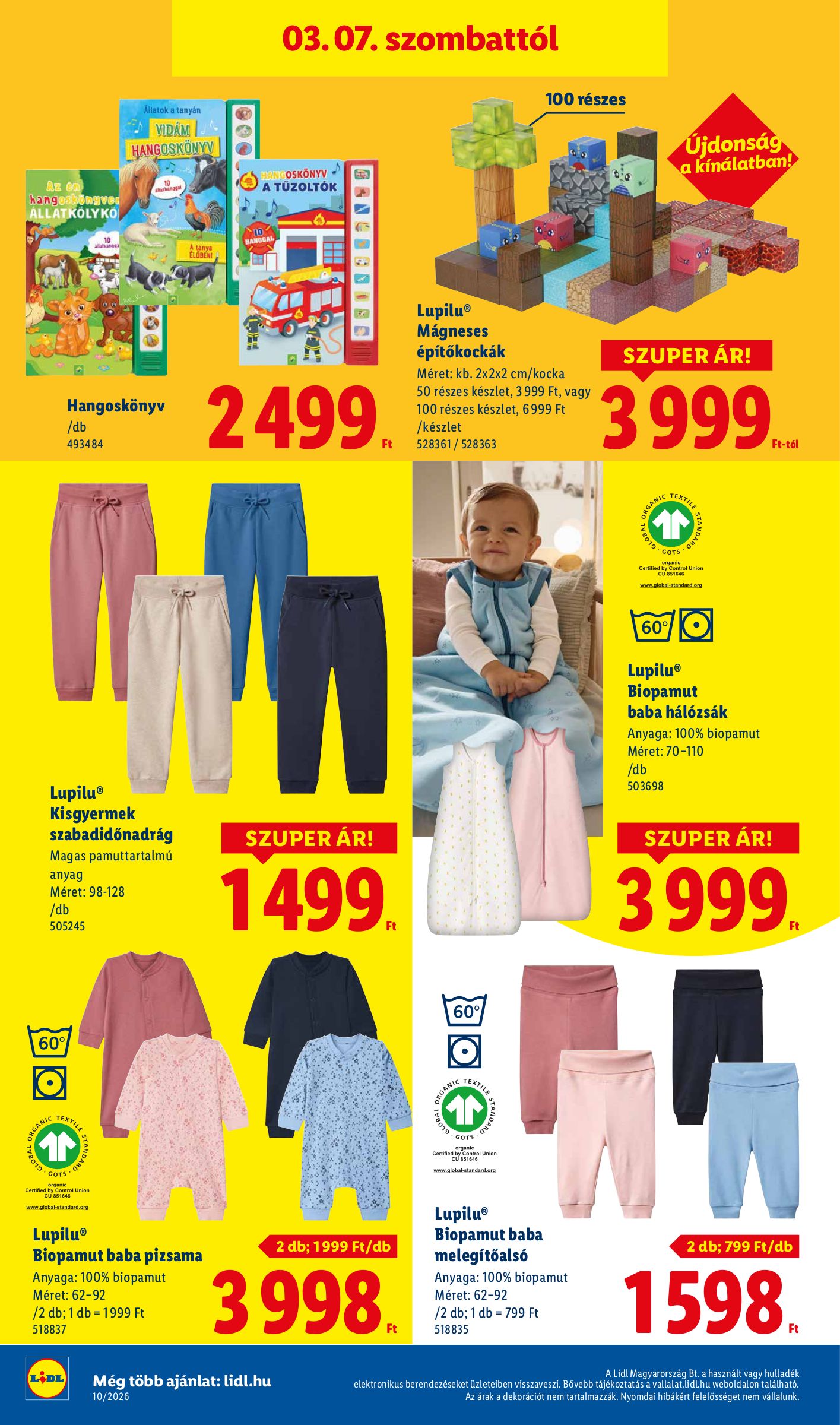 lidl - Lidl - Nonfood akciós újság, érvényes 2026.03.05. - 2026.03.11. - page: 16