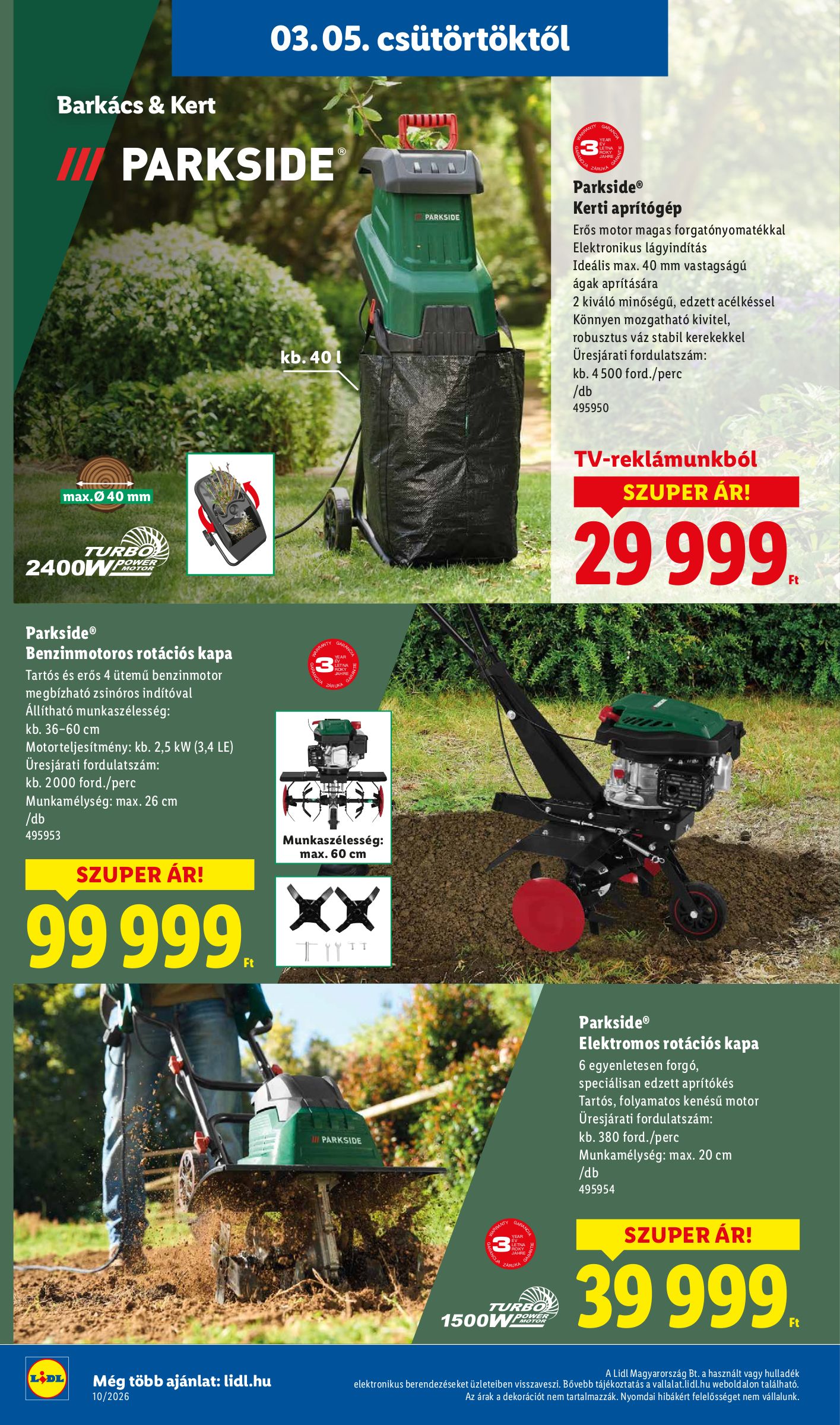 lidl - Lidl - Nonfood akciós újság, érvényes 2026.03.05. - 2026.03.11. - page: 4