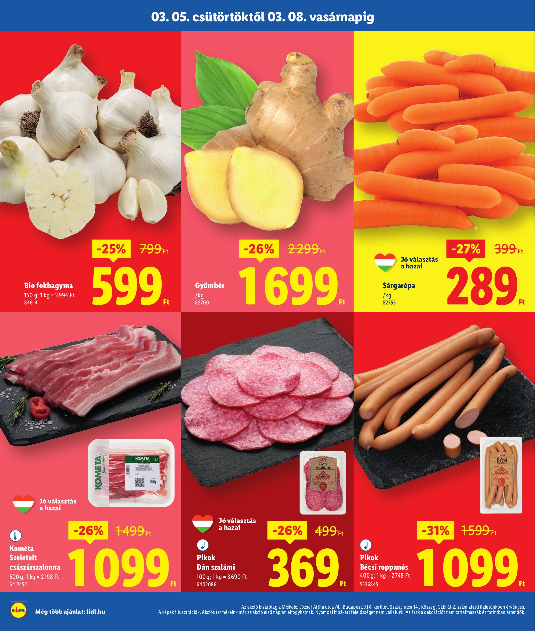 lidl - Lidl - Miskolc, Budapest, Köszeg akciós újság, érvényes 2026.03.05. - 2026.03.08. - page: 2