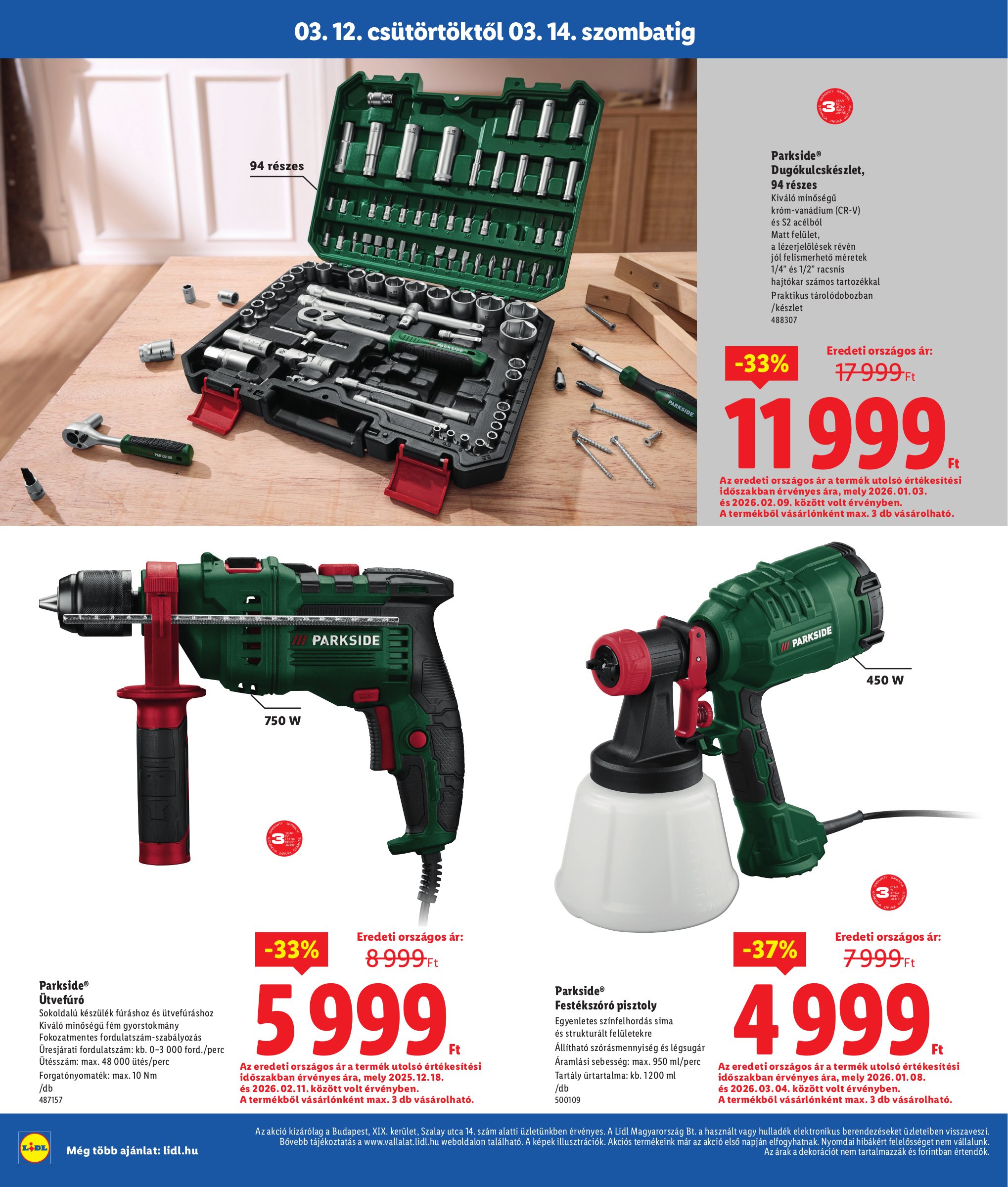 lidl - Lidl - Budapest akciós újság, érvényes 2026.03.12. - 2026.03.14. - page: 6