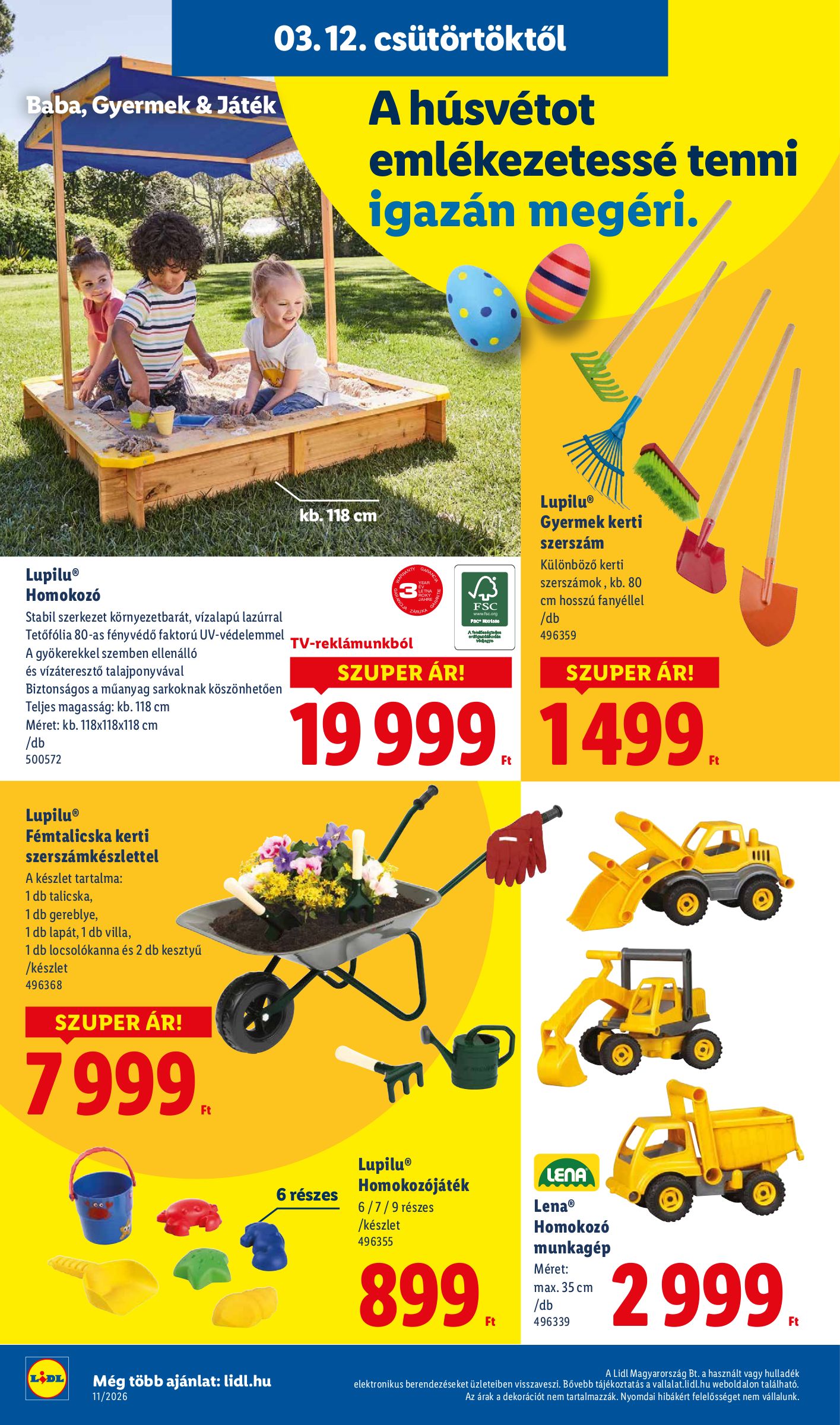 lidl - Lidl - Nonfood akciós újság, érvényes 2026.03.12. - 2026.03.18. - page: 2