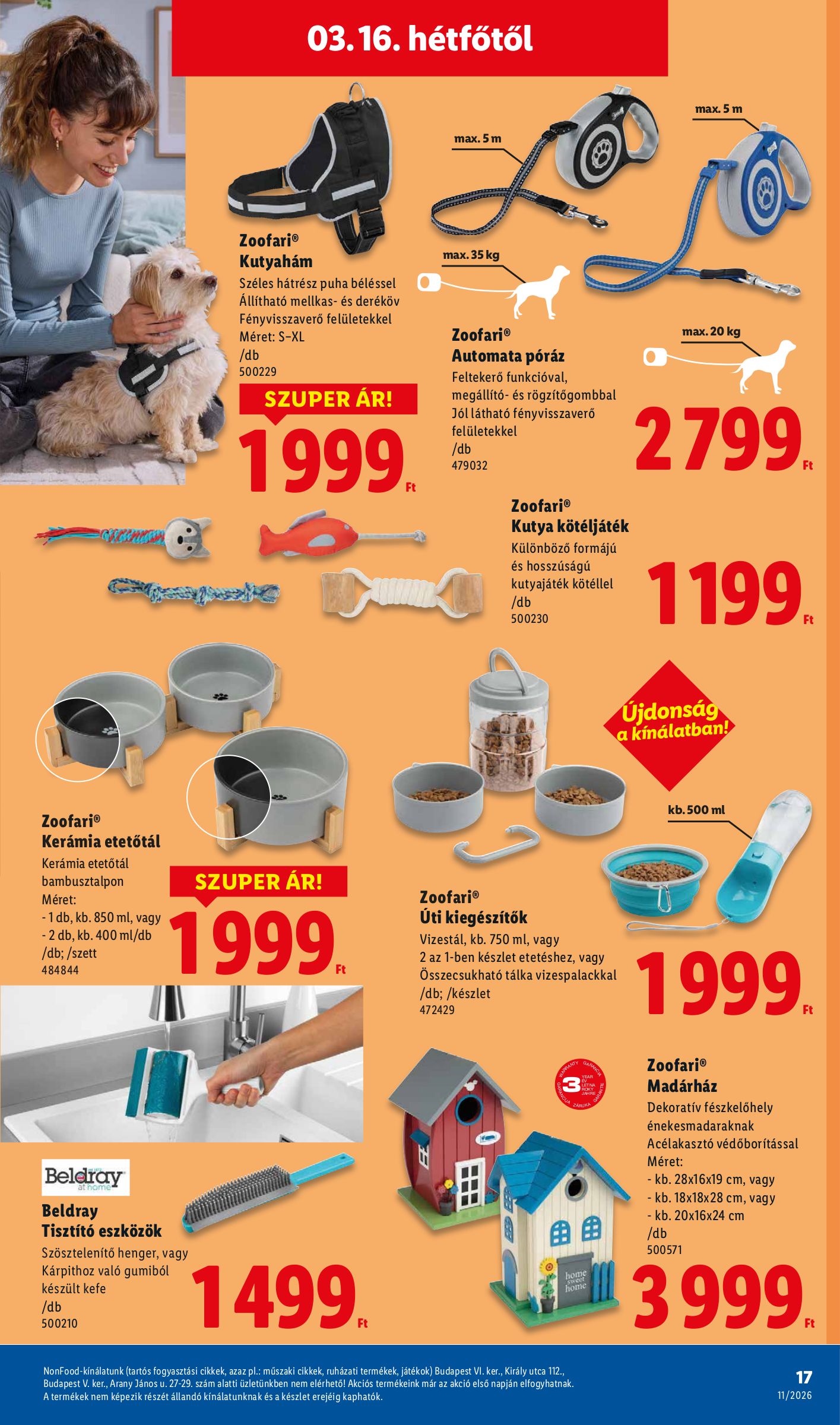 lidl - Lidl - Nonfood akciós újság, érvényes 2026.03.12. - 2026.03.18. - page: 17