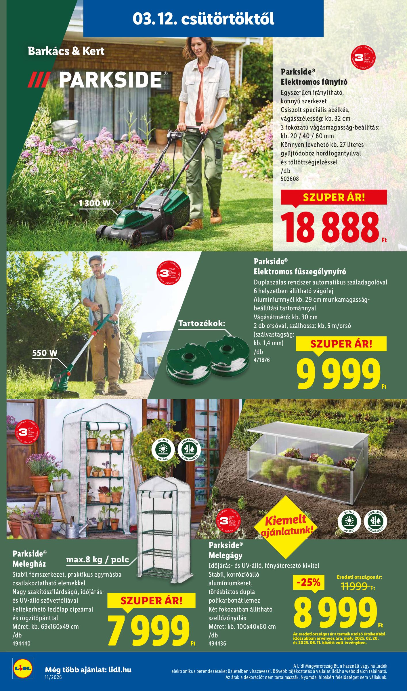 lidl - Lidl - Nonfood akciós újság, érvényes 2026.03.12. - 2026.03.18. - page: 6