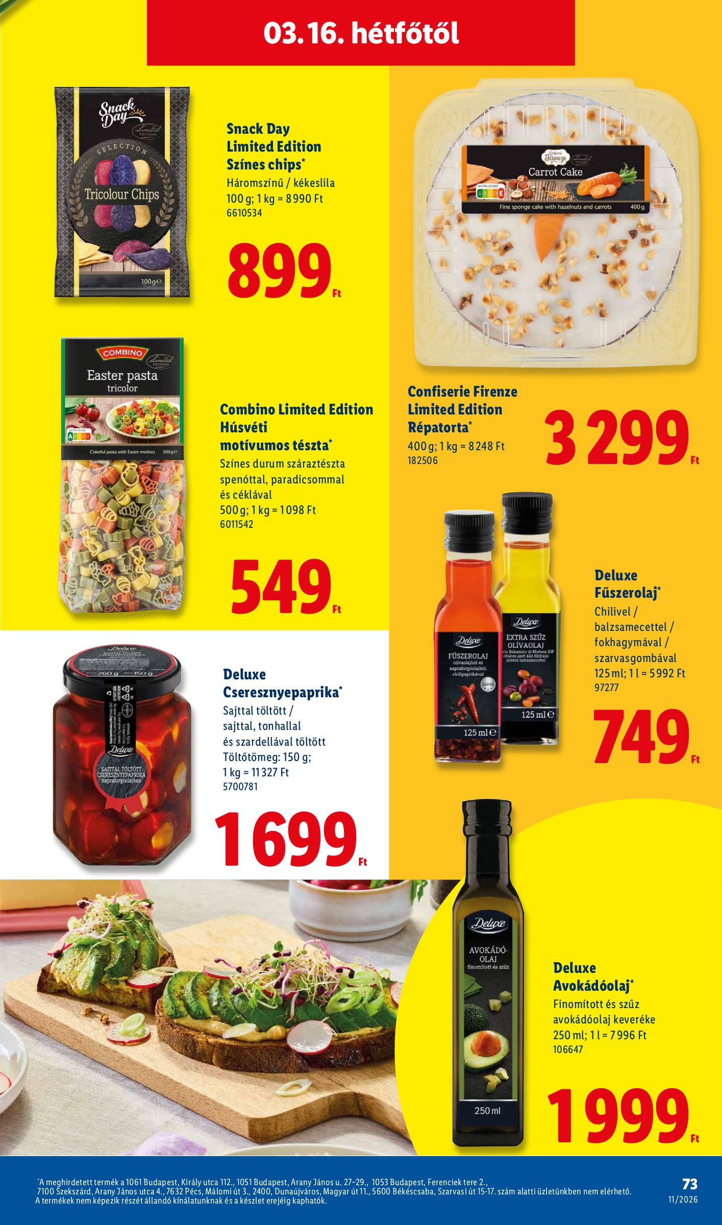 lidl - Lidl akciós újság, érvényes 2026.03.12. - 2026.03.18. - page: 73