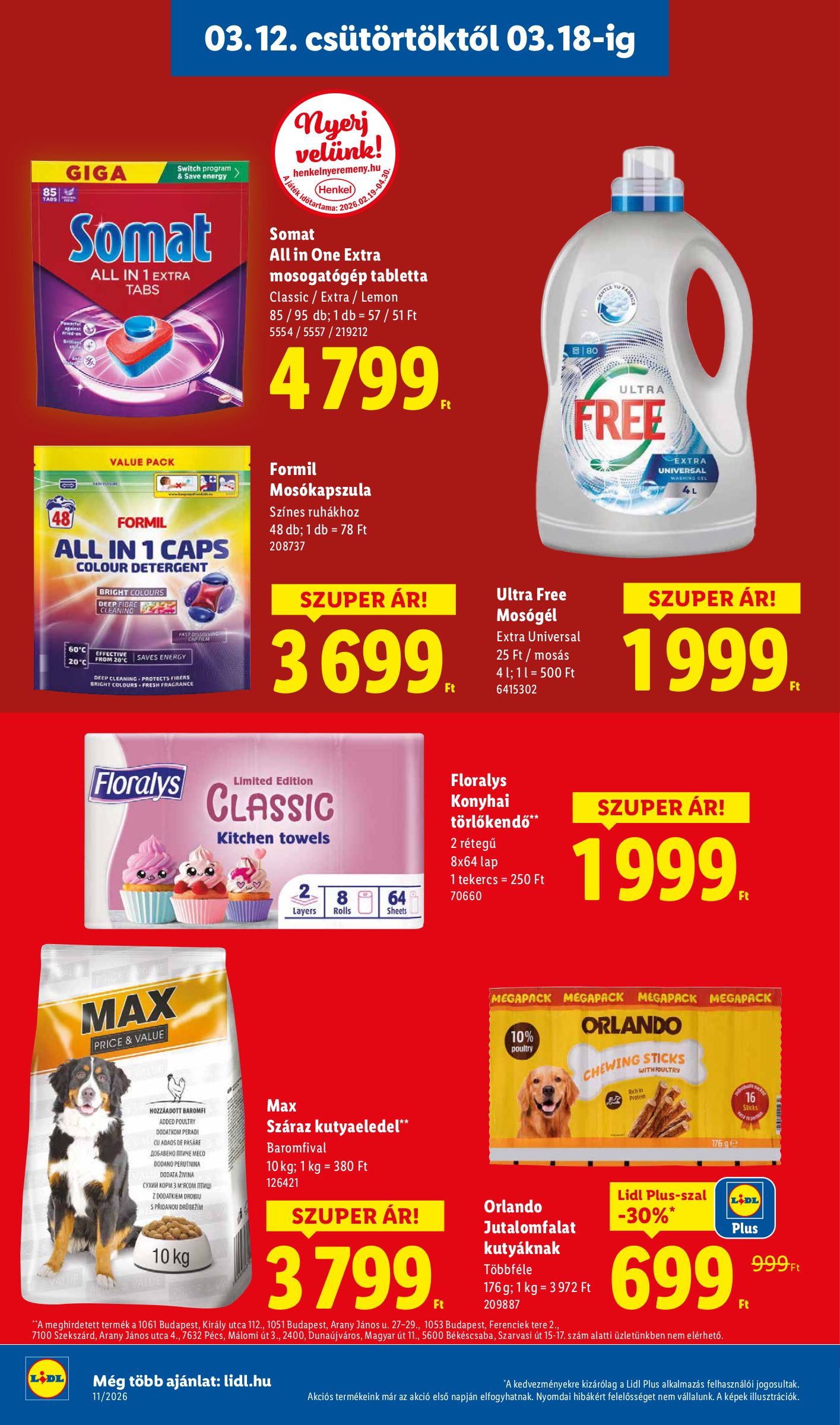 lidl - Lidl akciós újság, érvényes 2026.03.12. - 2026.03.18. - page: 18