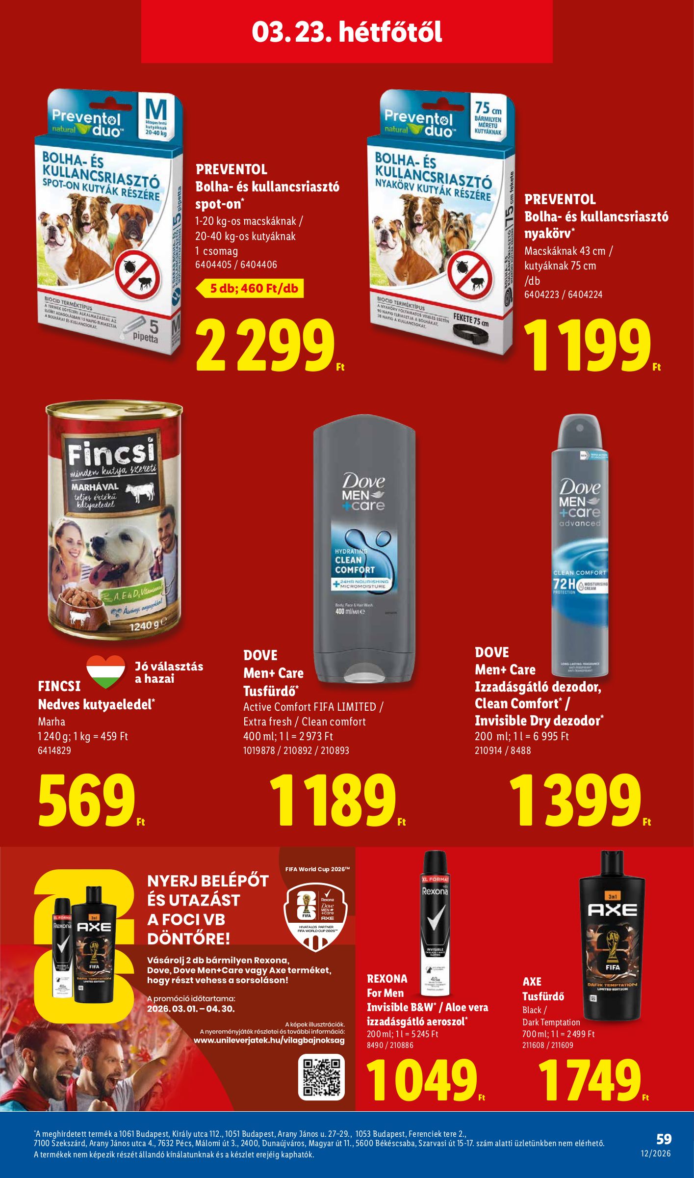 lidl - Lidl akciós újság, érvényes 2026.03.19. - 2026.03.25. - page: 59