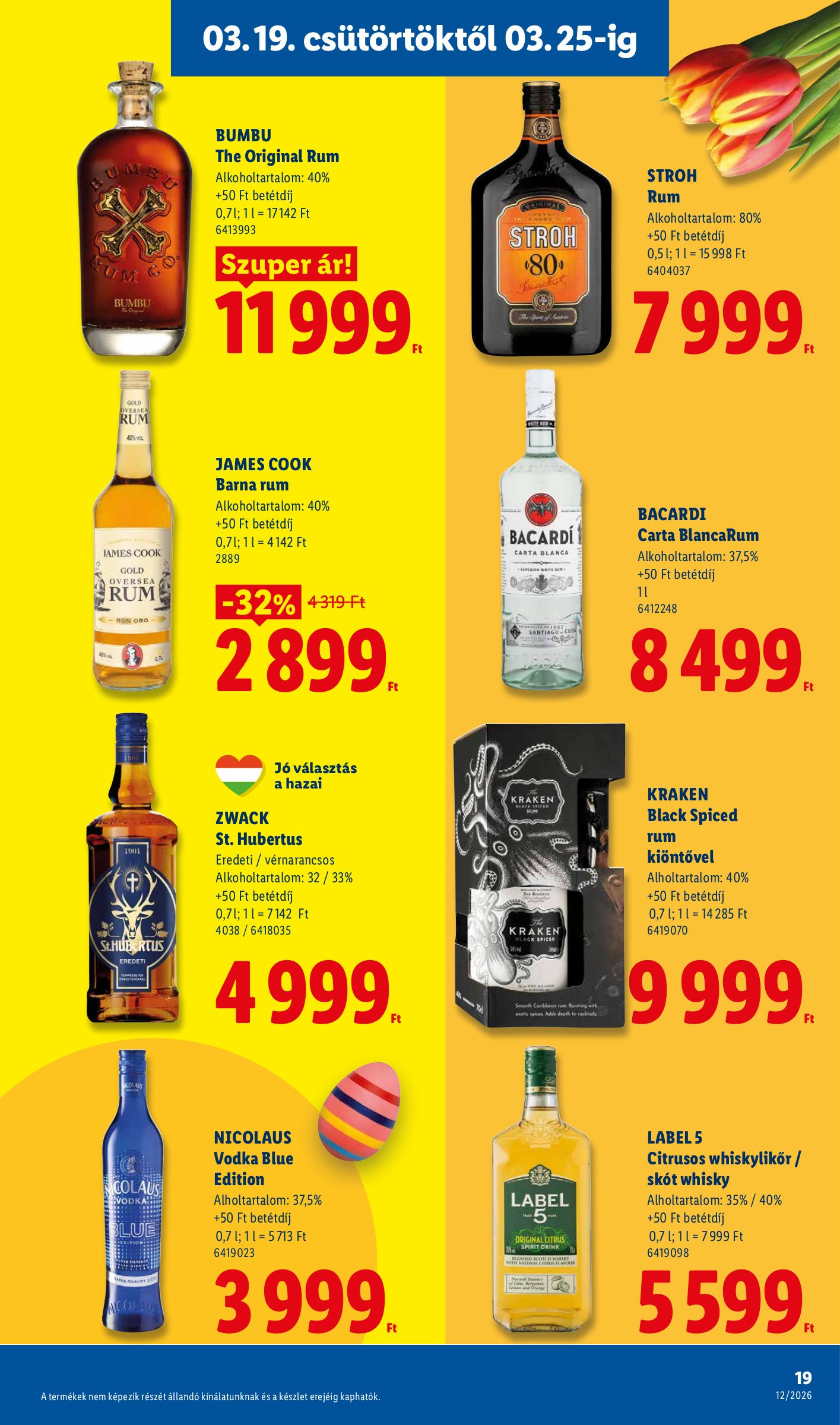 lidl - Lidl akciós újság, érvényes 2026.03.19. - 2026.03.25. - page: 19