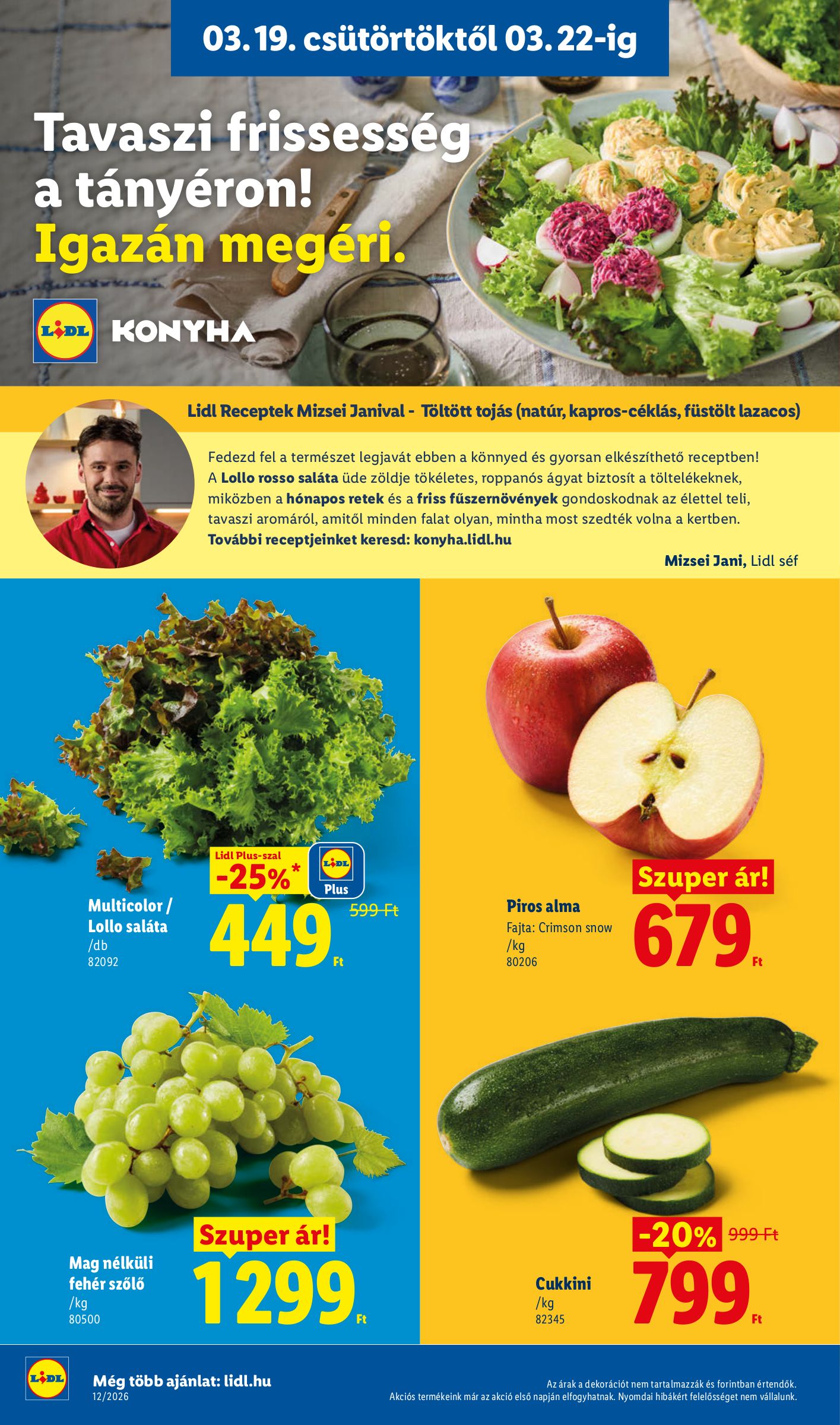 lidl - Lidl akciós újság, érvényes 2026.03.19. - 2026.03.25. - page: 4