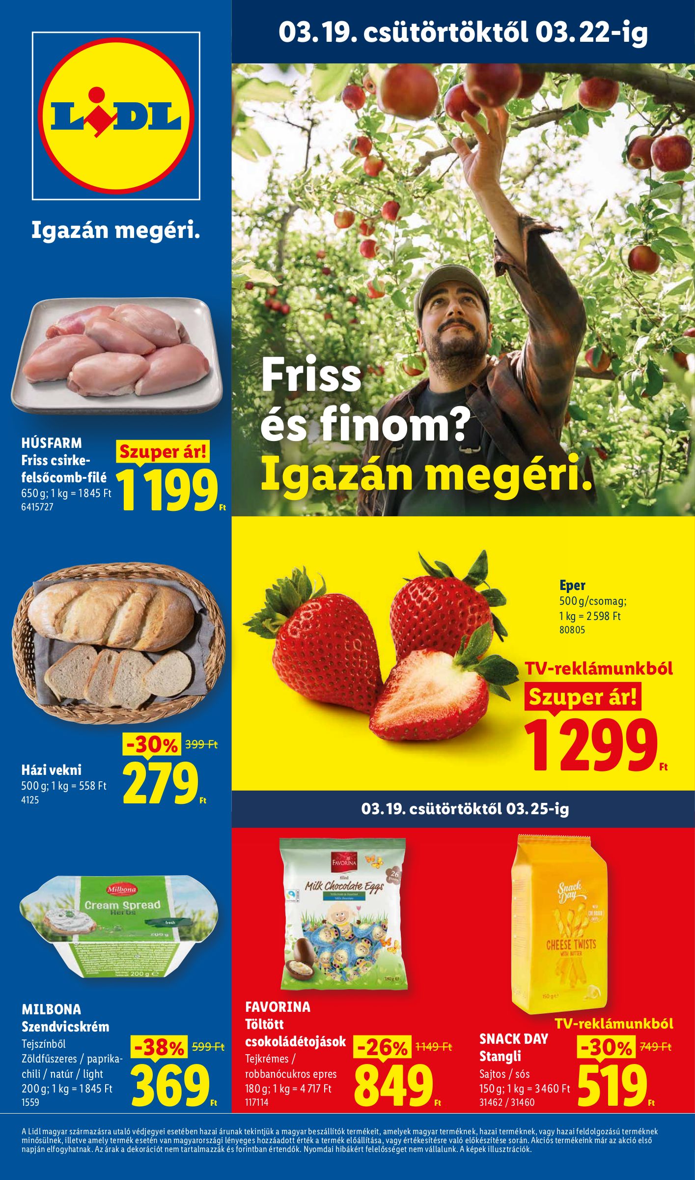 lidl - Lidl akciós újság, érvényes 2026.03.19. - 2026.03.25.