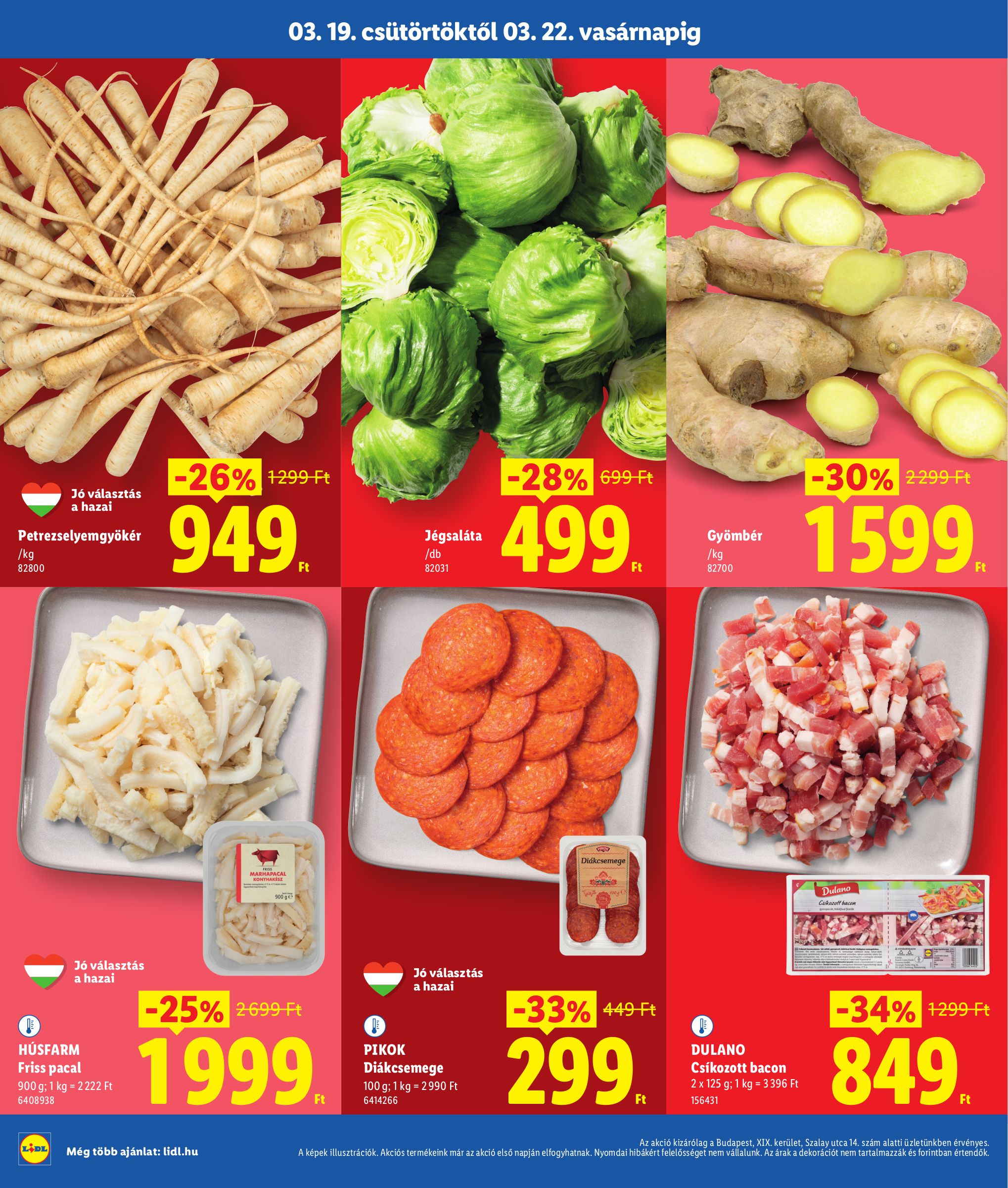 lidl - Lidl - Budapest akciós újság, érvényes 2026.03.19. - 2026.03.22. - page: 2