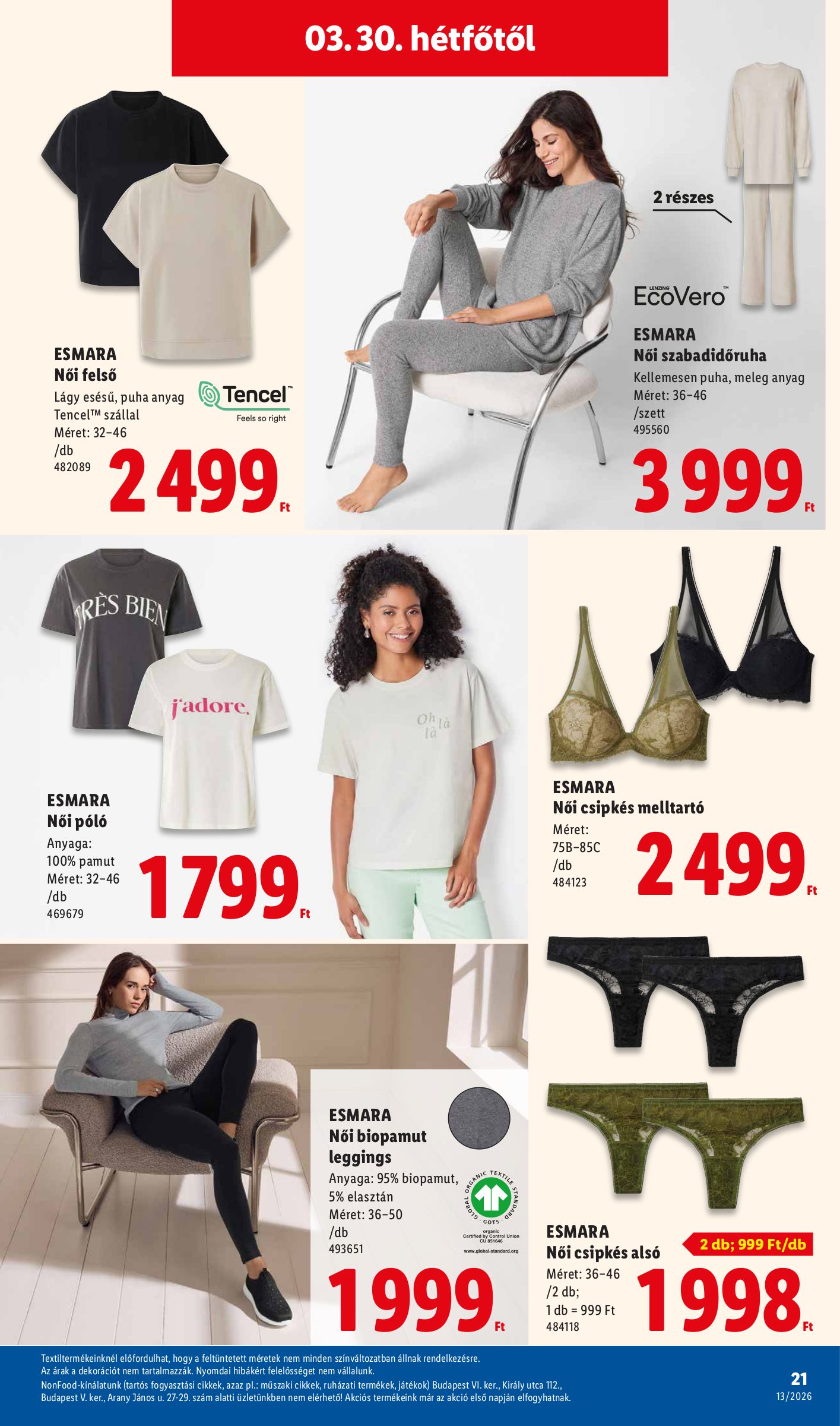 lidl - Lidl - Nonfood akciós újság, érvényes 2026.03.26. - 2026.04.01. - page: 21