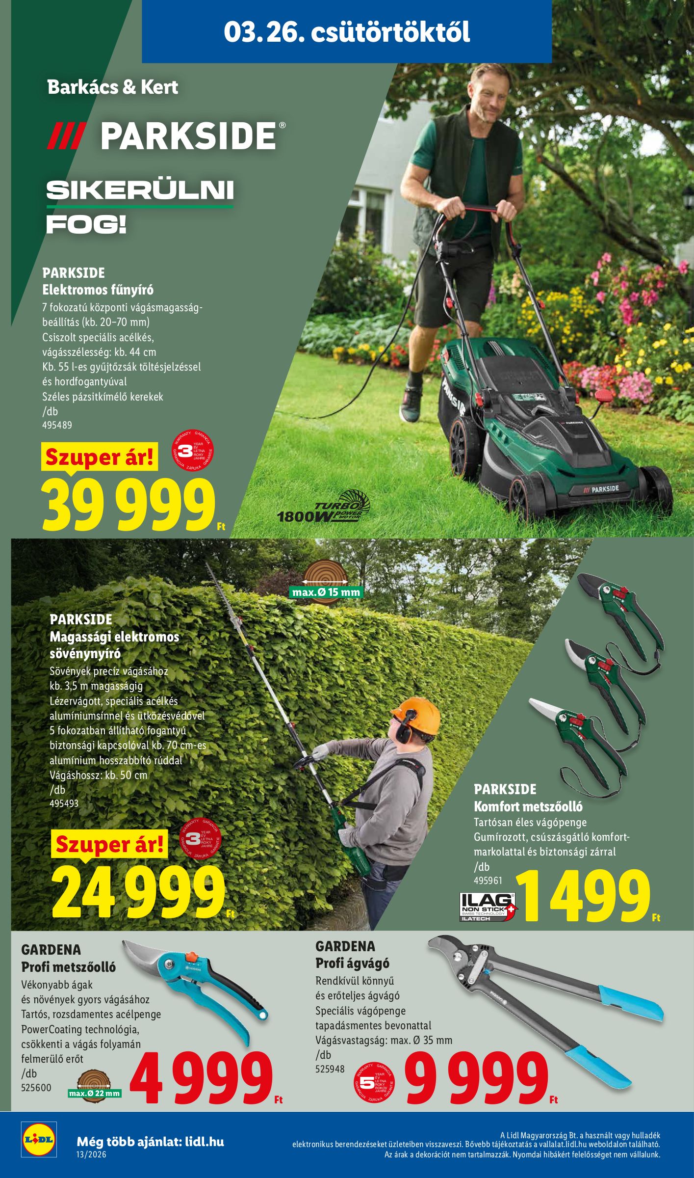 lidl - Lidl - Nonfood akciós újság, érvényes 2026.03.26. - 2026.04.01. - page: 2