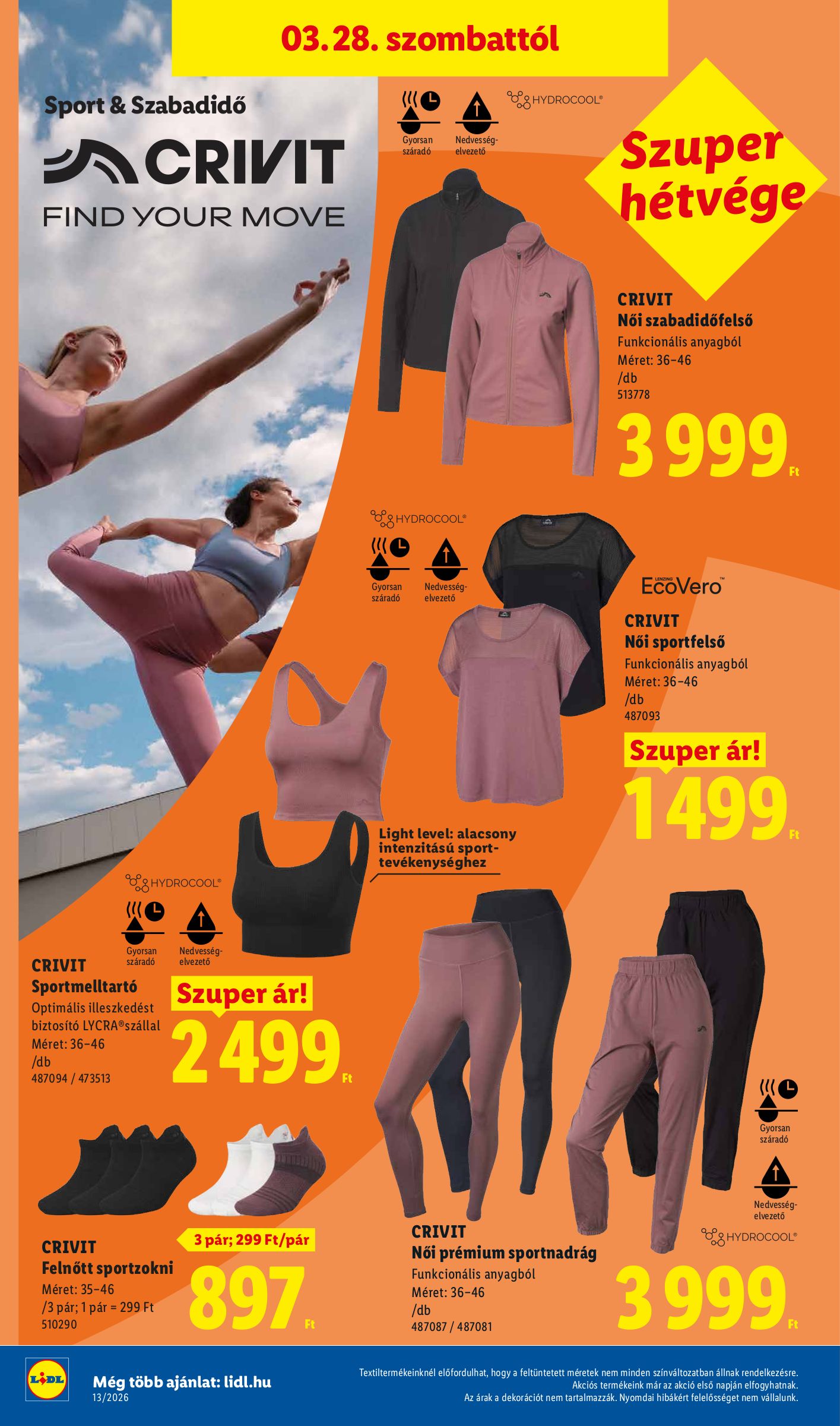 lidl - Lidl - Nonfood akciós újság, érvényes 2026.03.26. - 2026.04.01. - page: 10