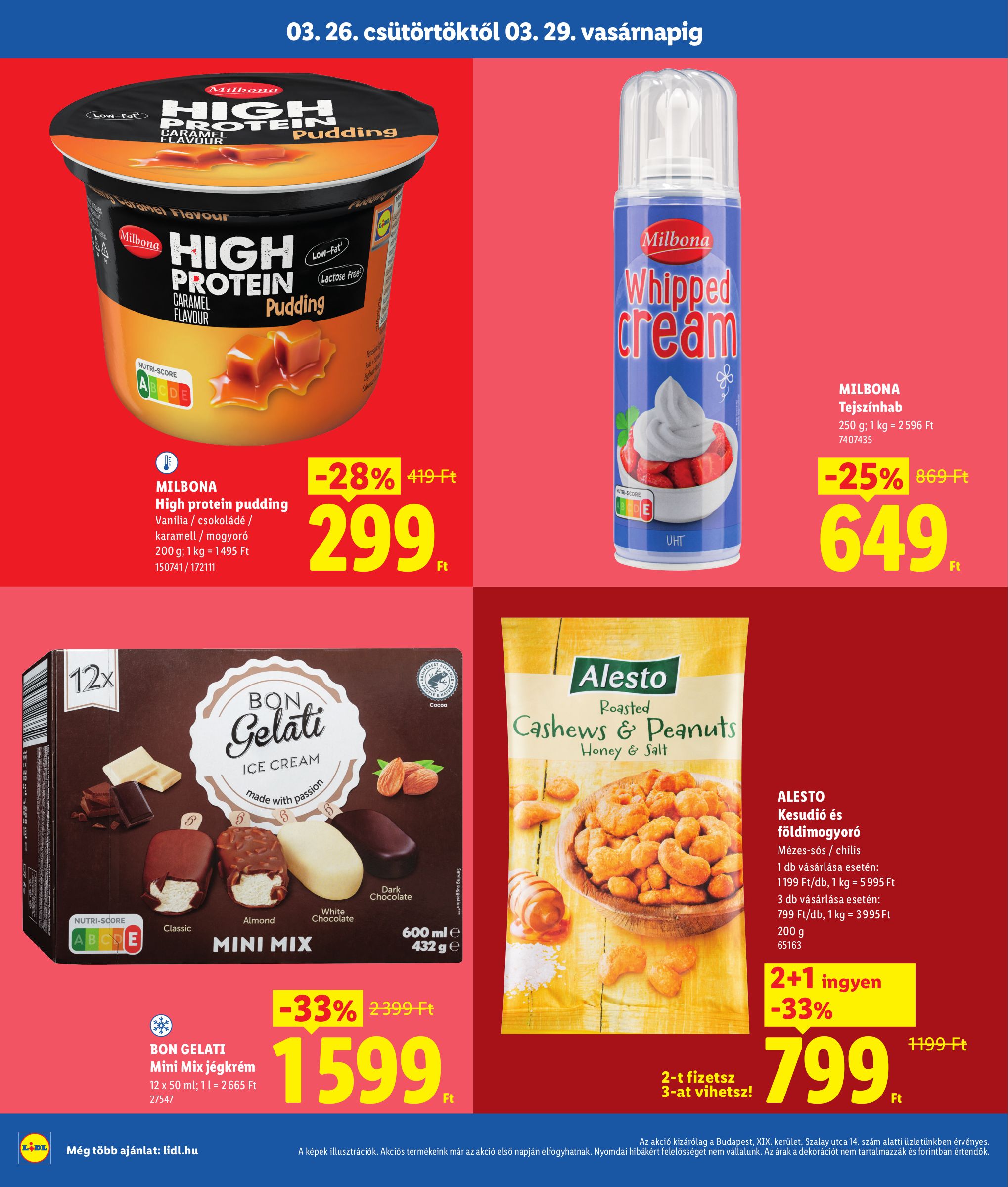 lidl - Lidl - Budapest akciós újság, érvényes 2026.03.26. - 2026.03.29. - page: 4