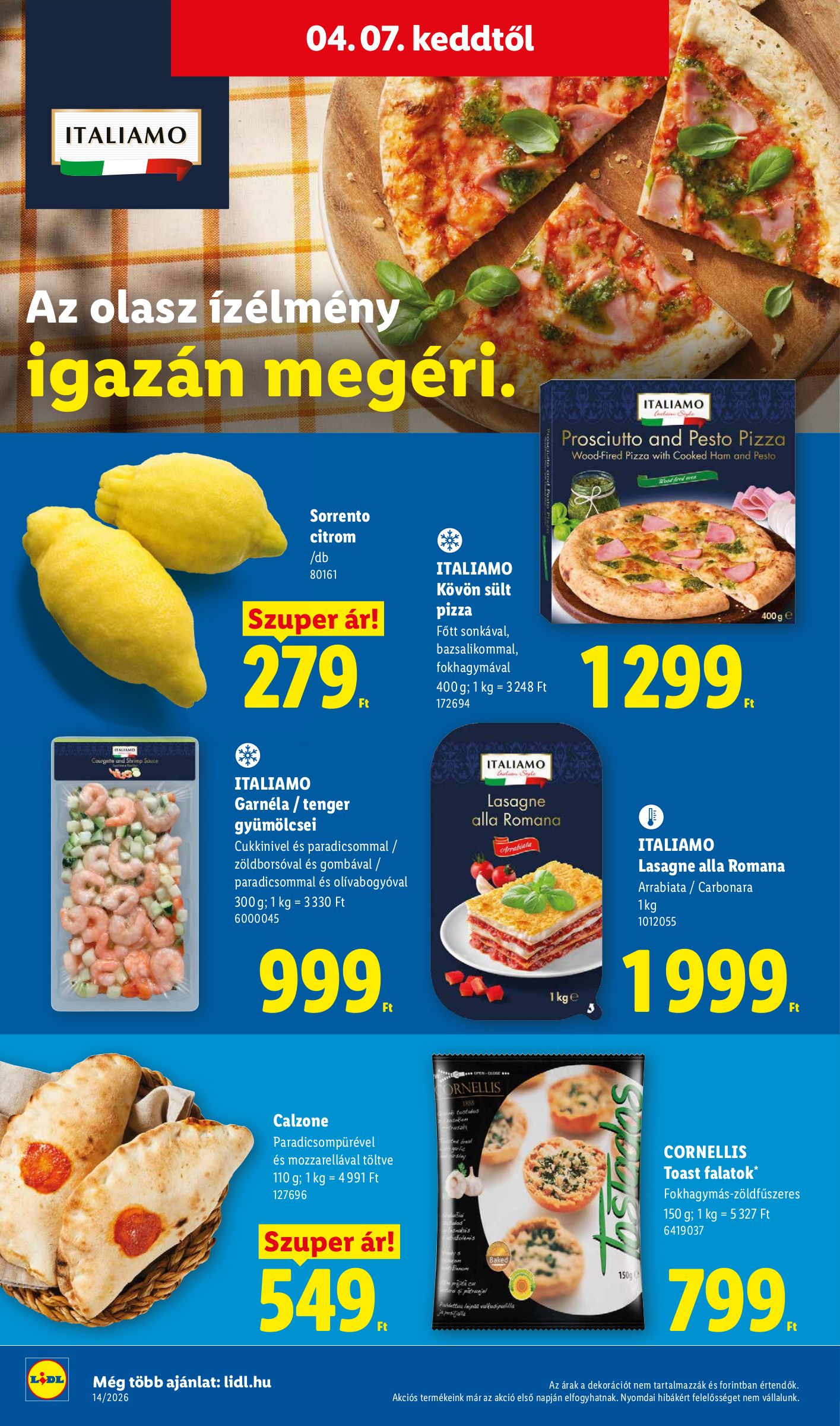 lidl - Lidl akciós újság, érvényes 2026.04.01. - 2026.04.08. - page: 44