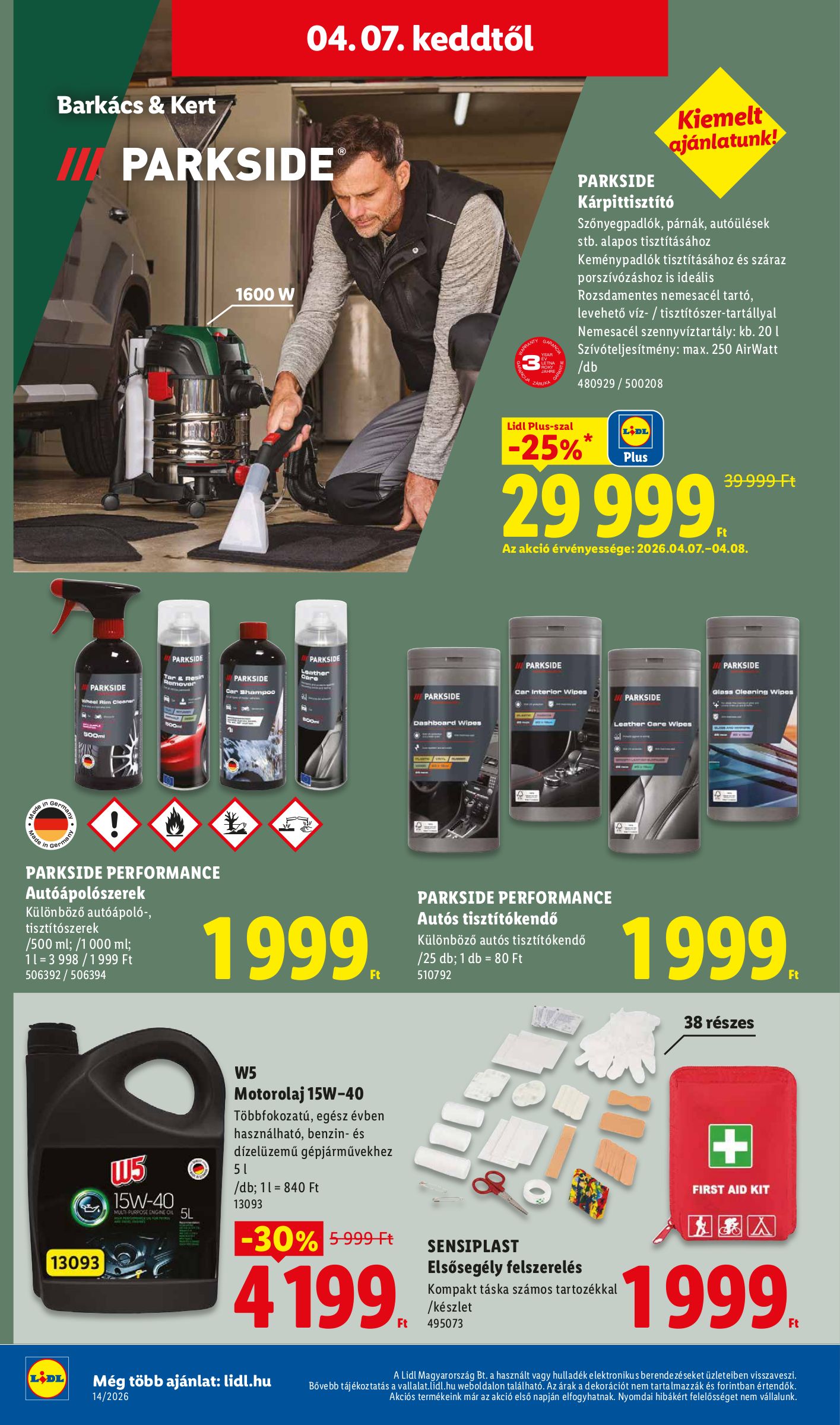 lidl - Lidl akciós újság, érvényes 2026.04.01. - 2026.04.08. - page: 36