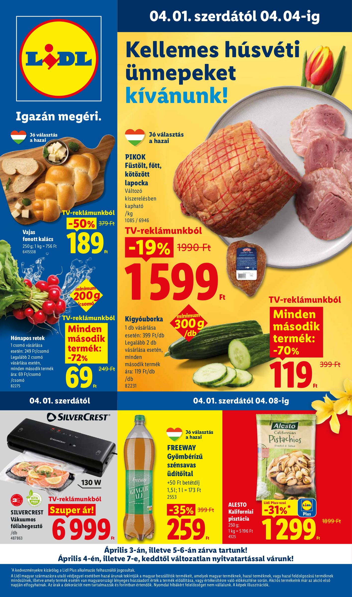 lidl - Lidl akciós újság, érvényes 2026.04.01. - 2026.04.08.