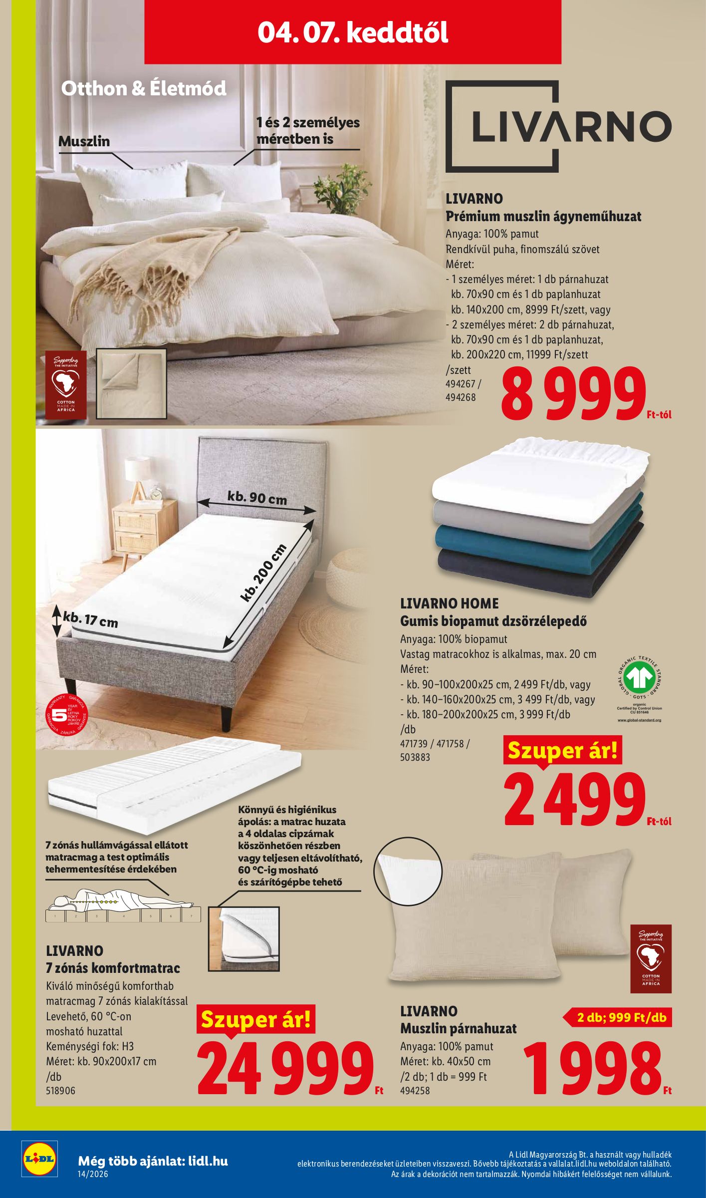 lidl - Lidl akciós újság, érvényes 2026.04.01. - 2026.04.08. - page: 38