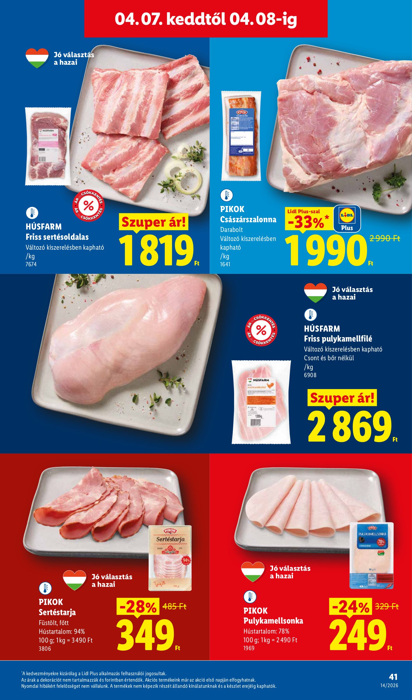 lidl - Lidl akciós újság, érvényes 2026.04.01. - 2026.04.08. - page: 41