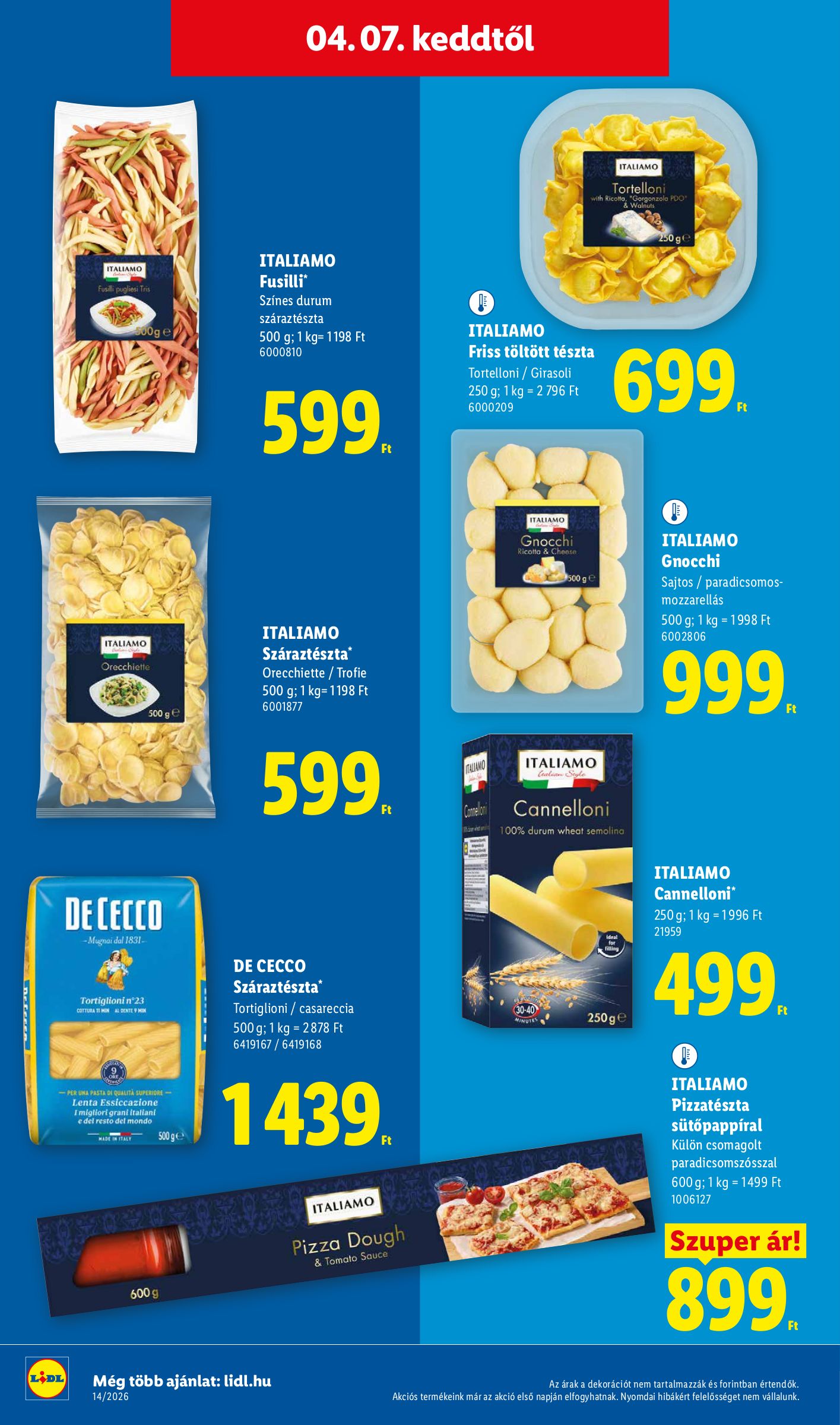 lidl - Lidl akciós újság, érvényes 2026.04.01. - 2026.04.08. - page: 48