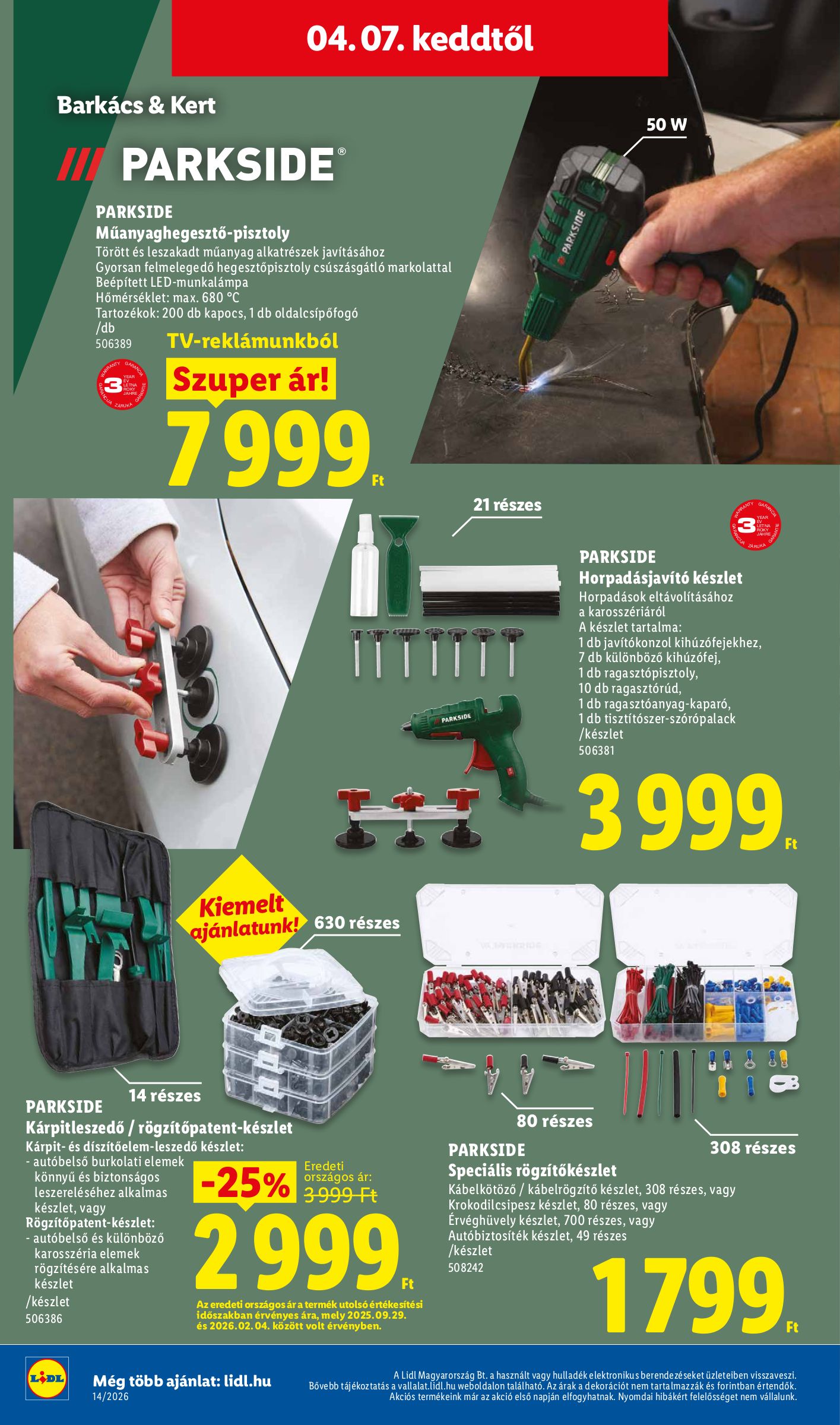 lidl - Lidl akciós újság, érvényes 2026.04.01. - 2026.04.08. - page: 34