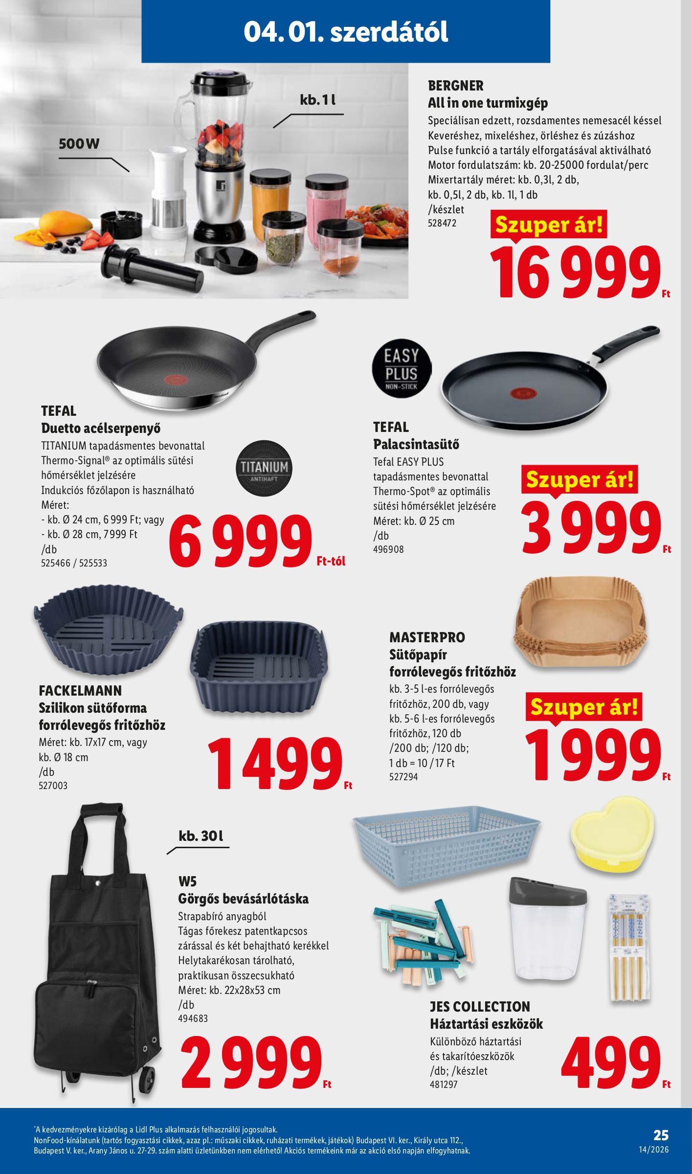 lidl - Lidl akciós újság, érvényes 2026.04.01. - 2026.04.08. - page: 25