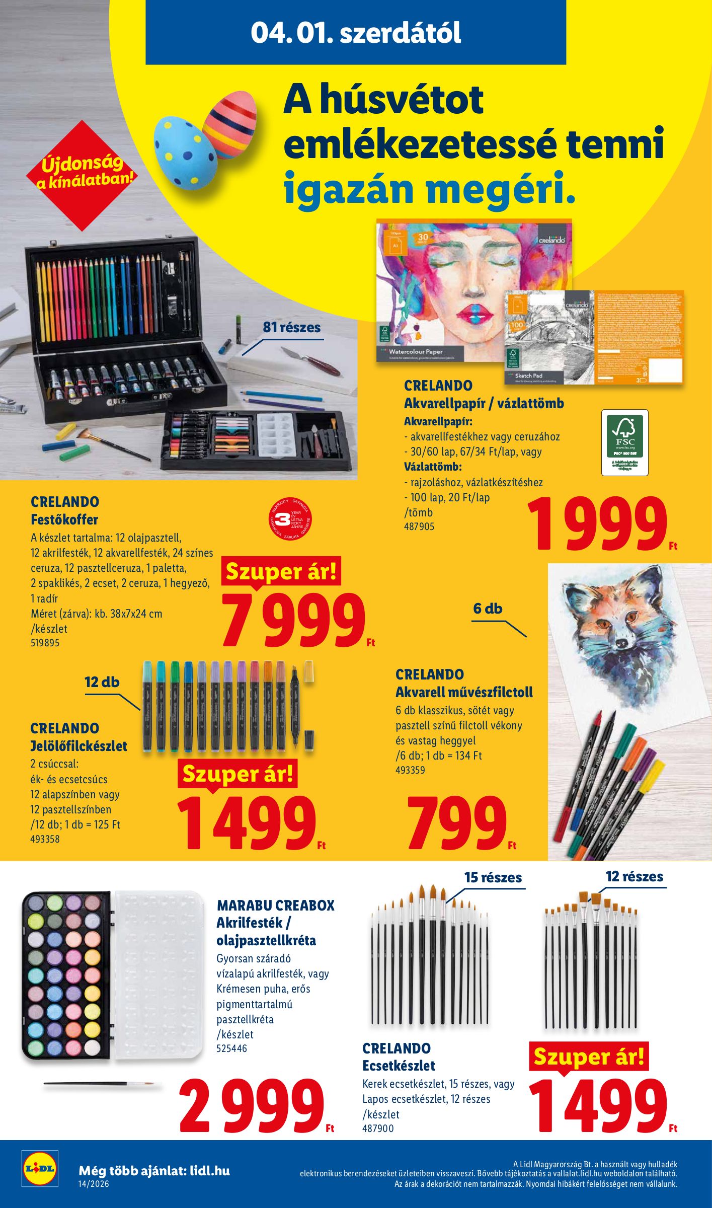 lidl - Lidl akciós újság, érvényes 2026.04.01. - 2026.04.08. - page: 26